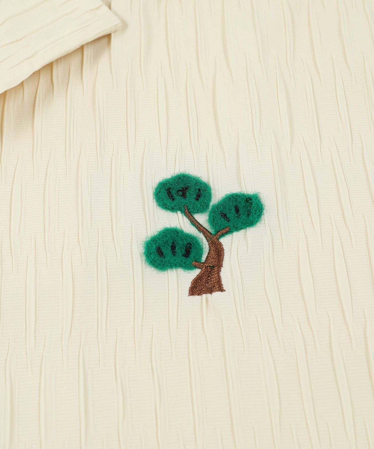 【aimoha neo】Clover Stitch Resort Shirt