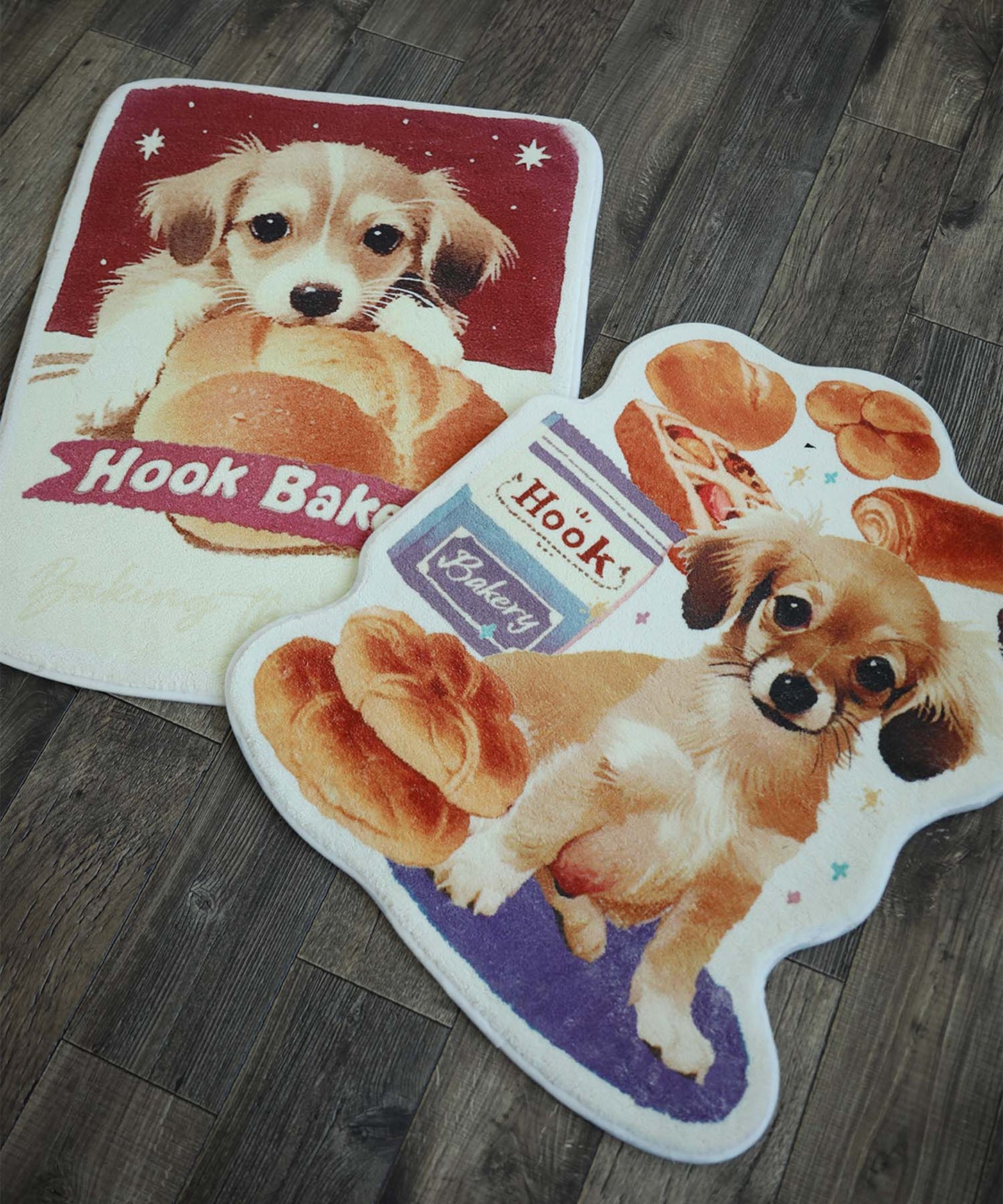 HOOK -original- 「HOOK BAKERY」プリントラグ