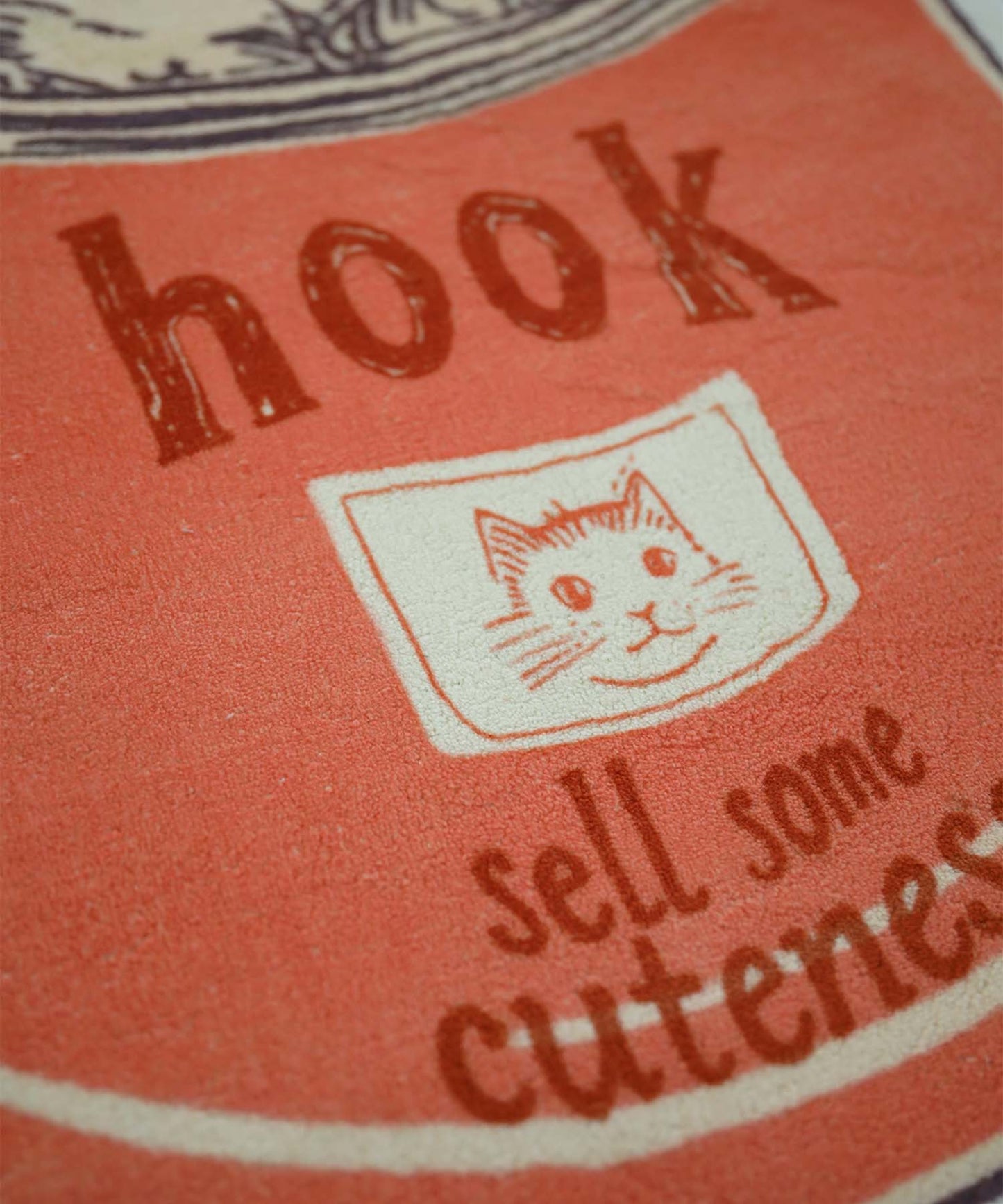 HOOK -original- 「HOOK BAKERY」プリントラグ
