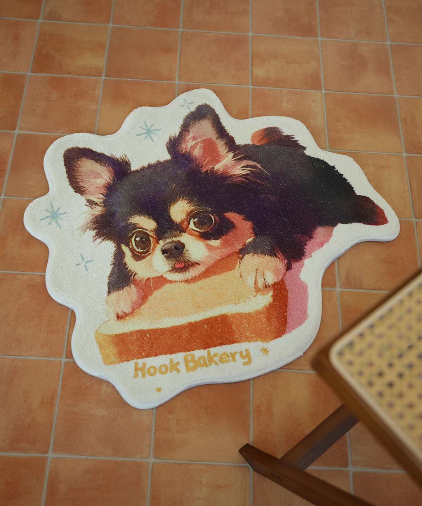 HOOK -original- 「HOOK BAKERY」プリントラグ