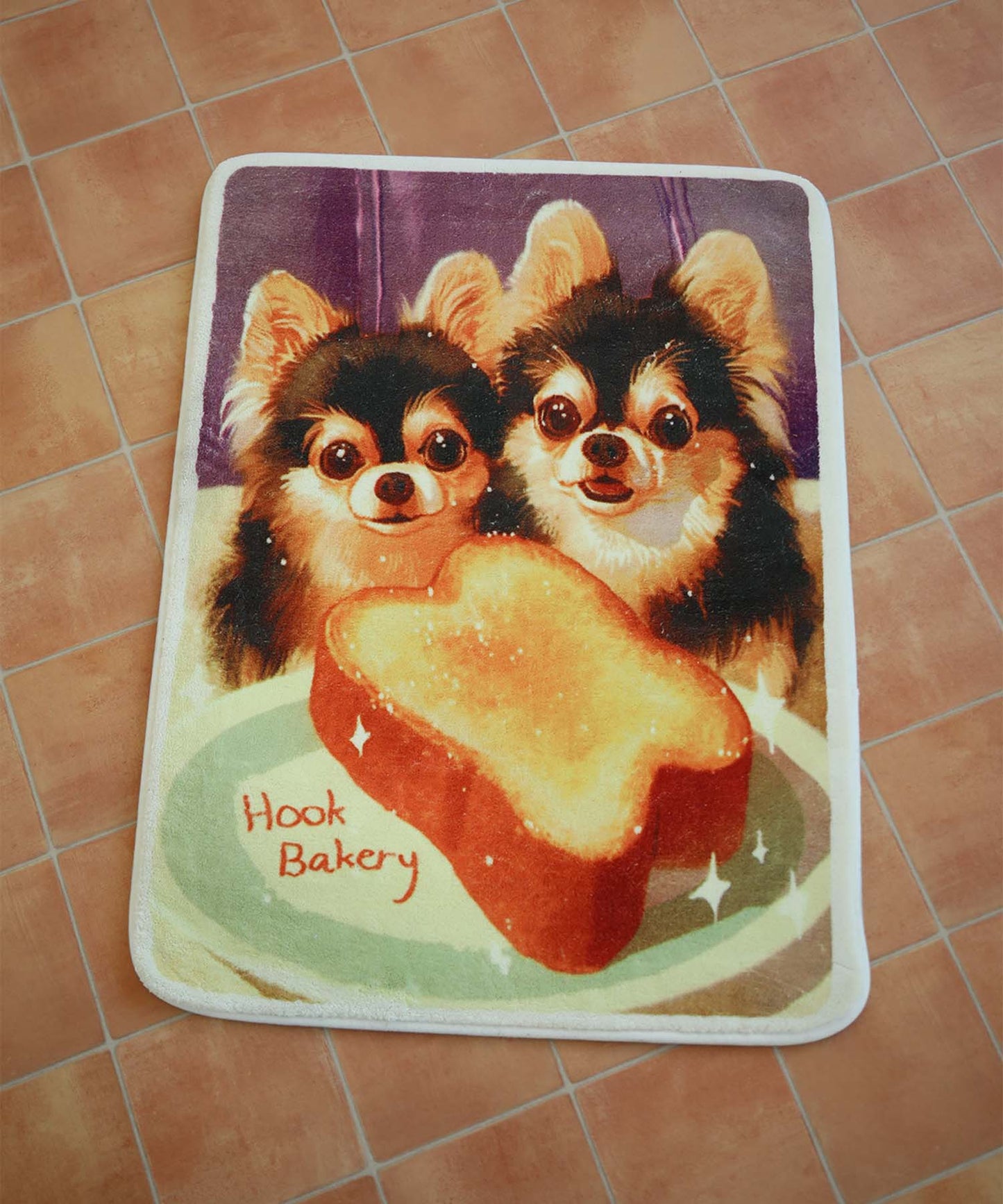 HOOK -original- 「HOOK BAKERY」プリントラグ