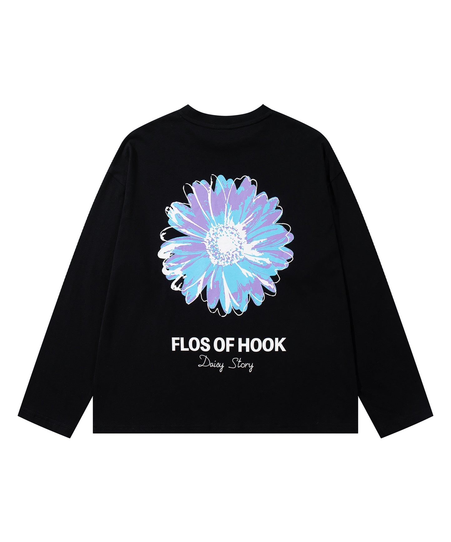 HOOK -original- ポップマーガレットバックプリントロンTEE