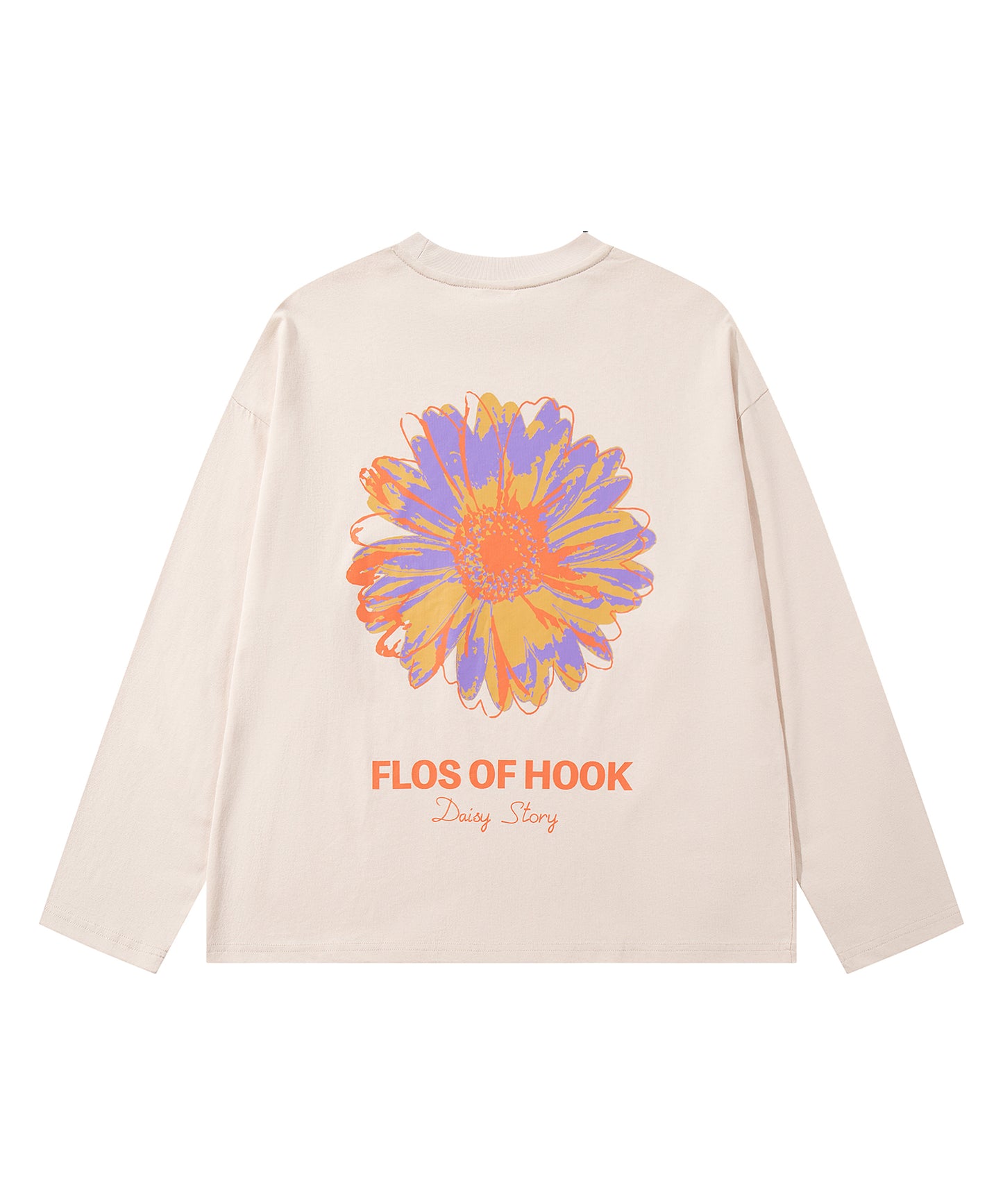 HOOK -original- ポップマーガレットバックプリントロンTEE