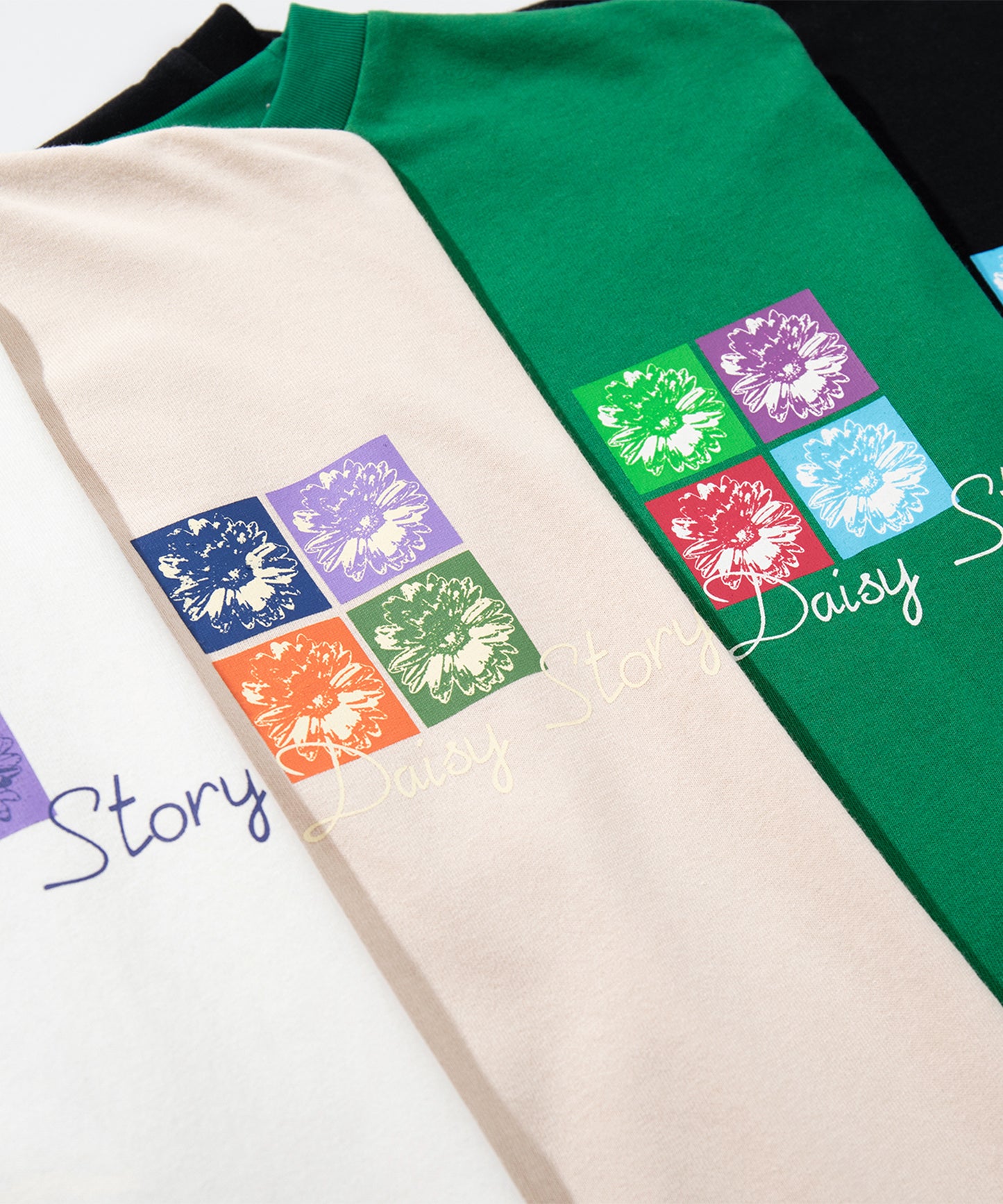 HOOK -original- ポップマーガレットバックプリントロンTEE