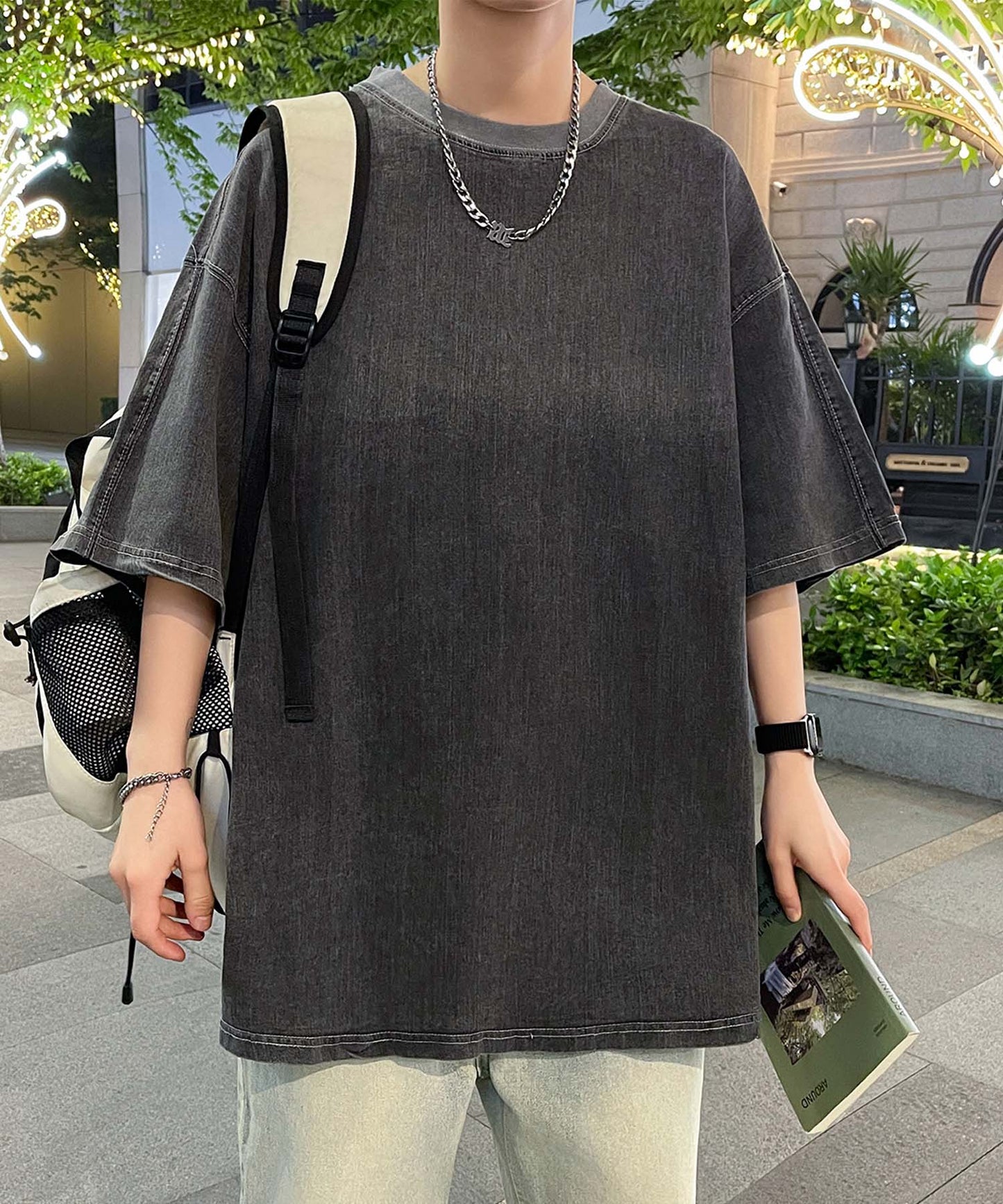 【aimoha neo】Denim Vibe Tee