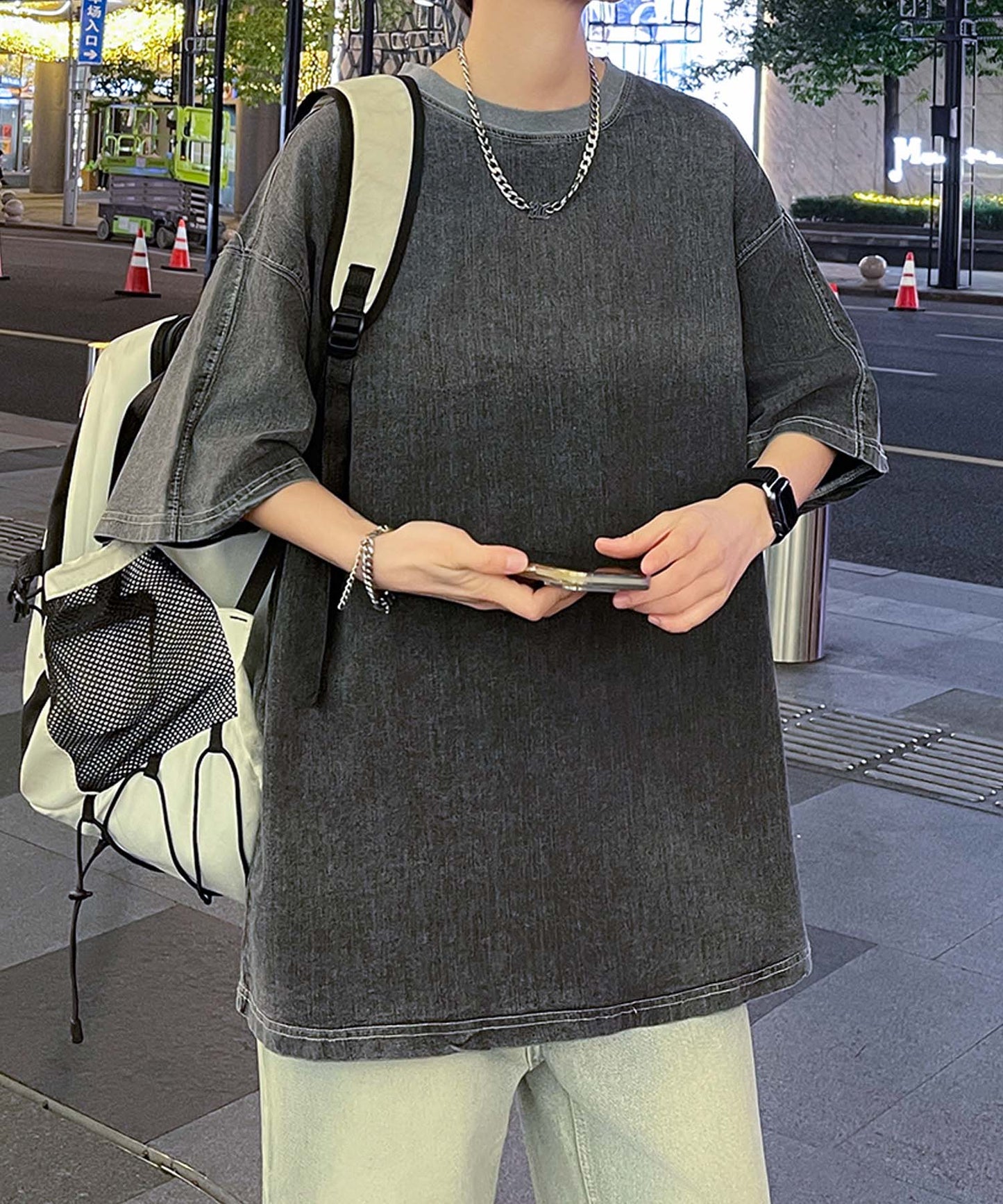 【aimoha neo】Denim Vibe Tee