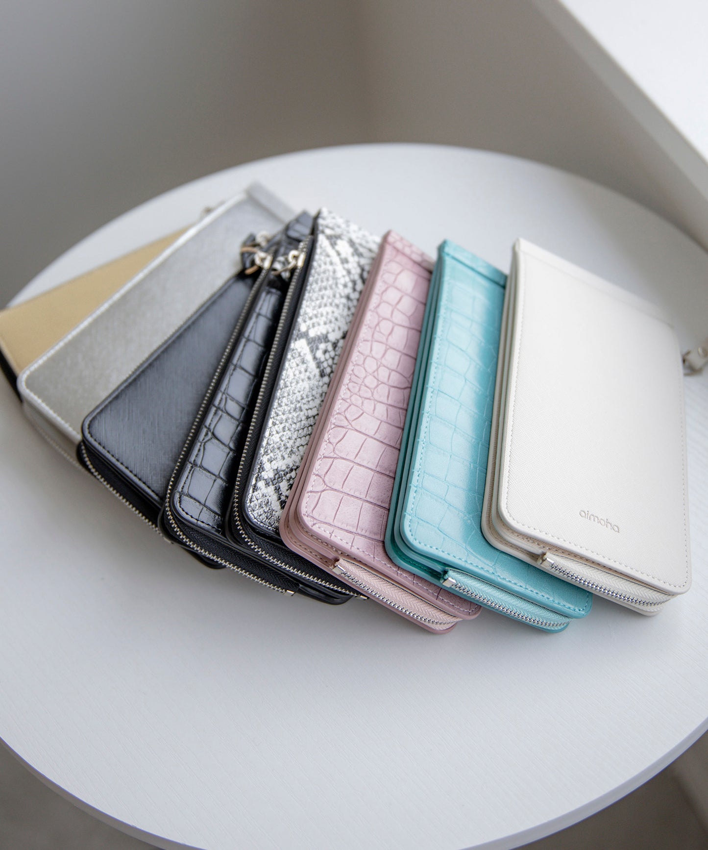 大容量メンズ レディース 兼用 8色収納カードケース 財布