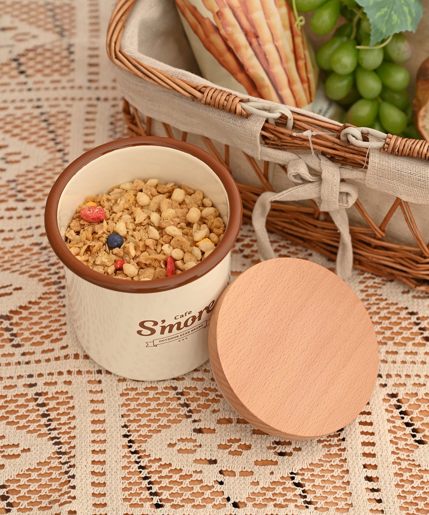 café s'more canister カフェスモア キャニスター