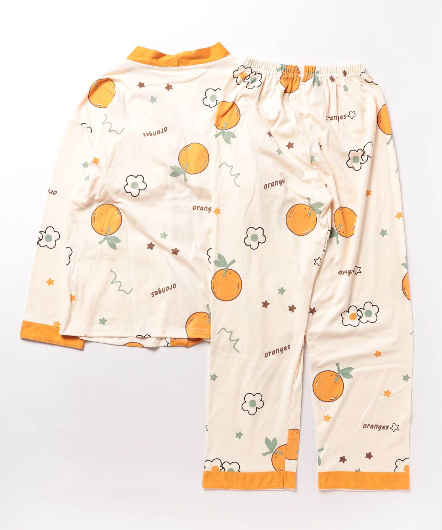 2点セット ブラ付きシャツ&ロングパンツ ルームウェア