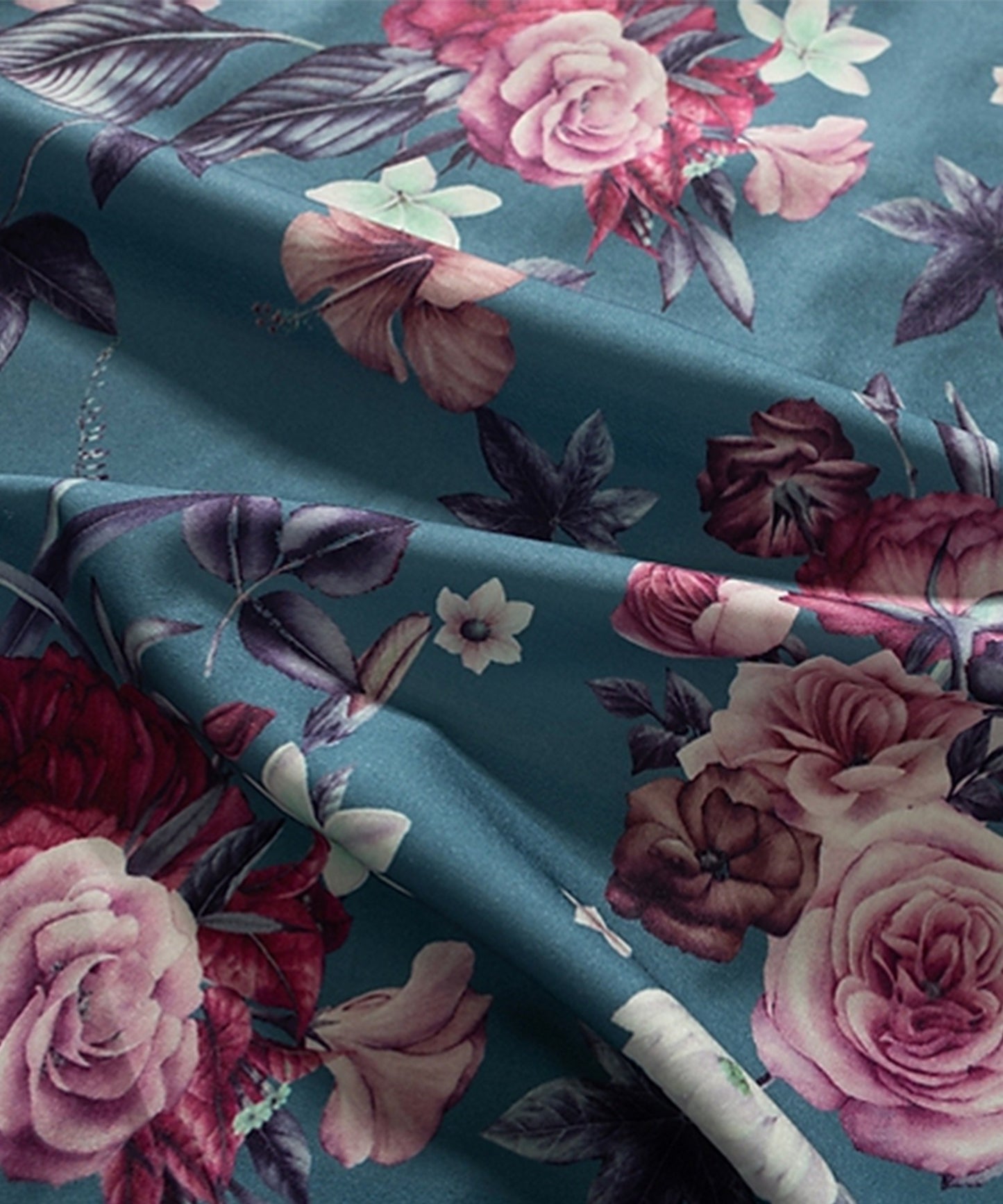 【HOOK】古着風総柄ビッグアロハシャツ