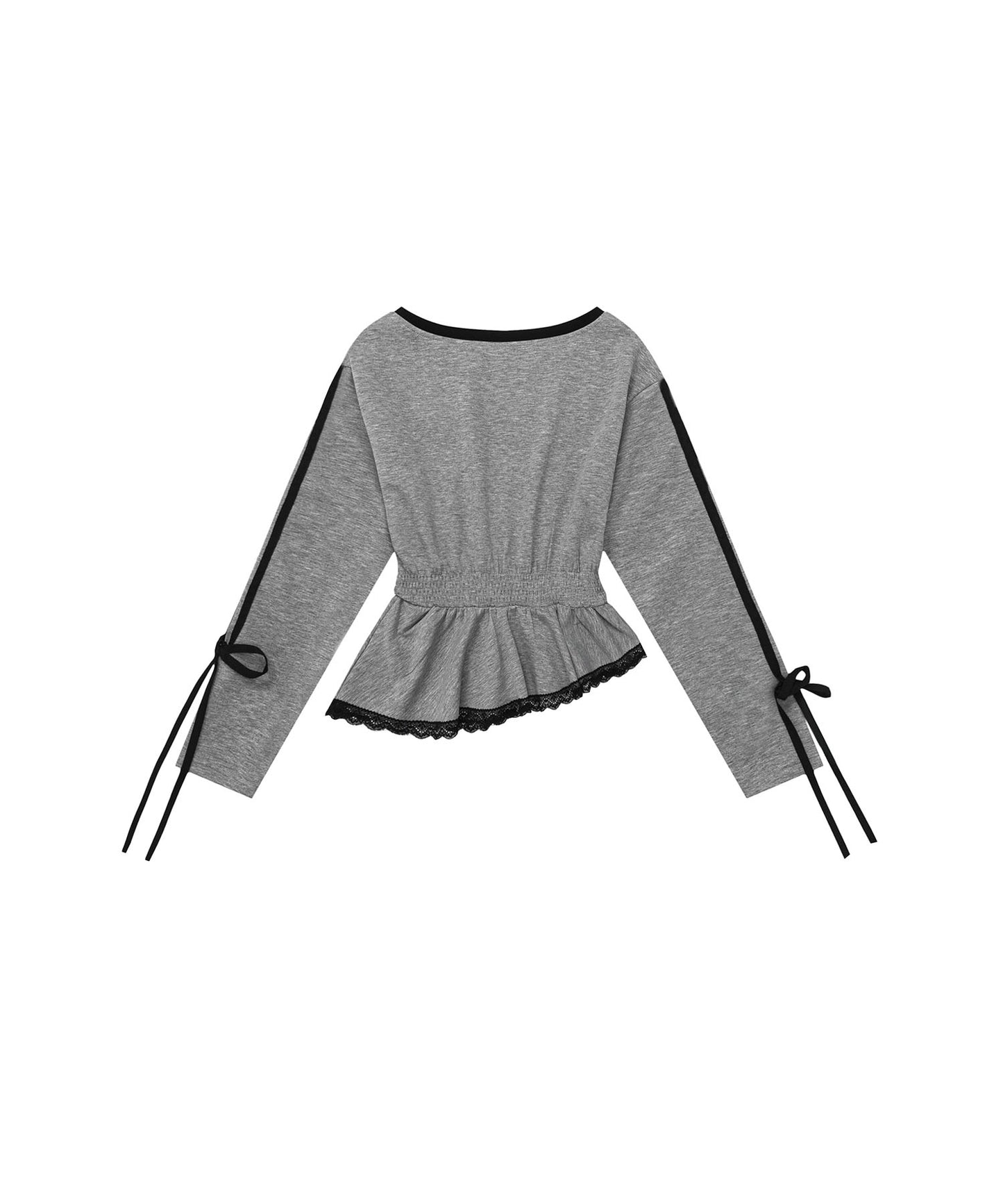 HOOK for girls リボン×ナンバーーリングロゴ ロンT