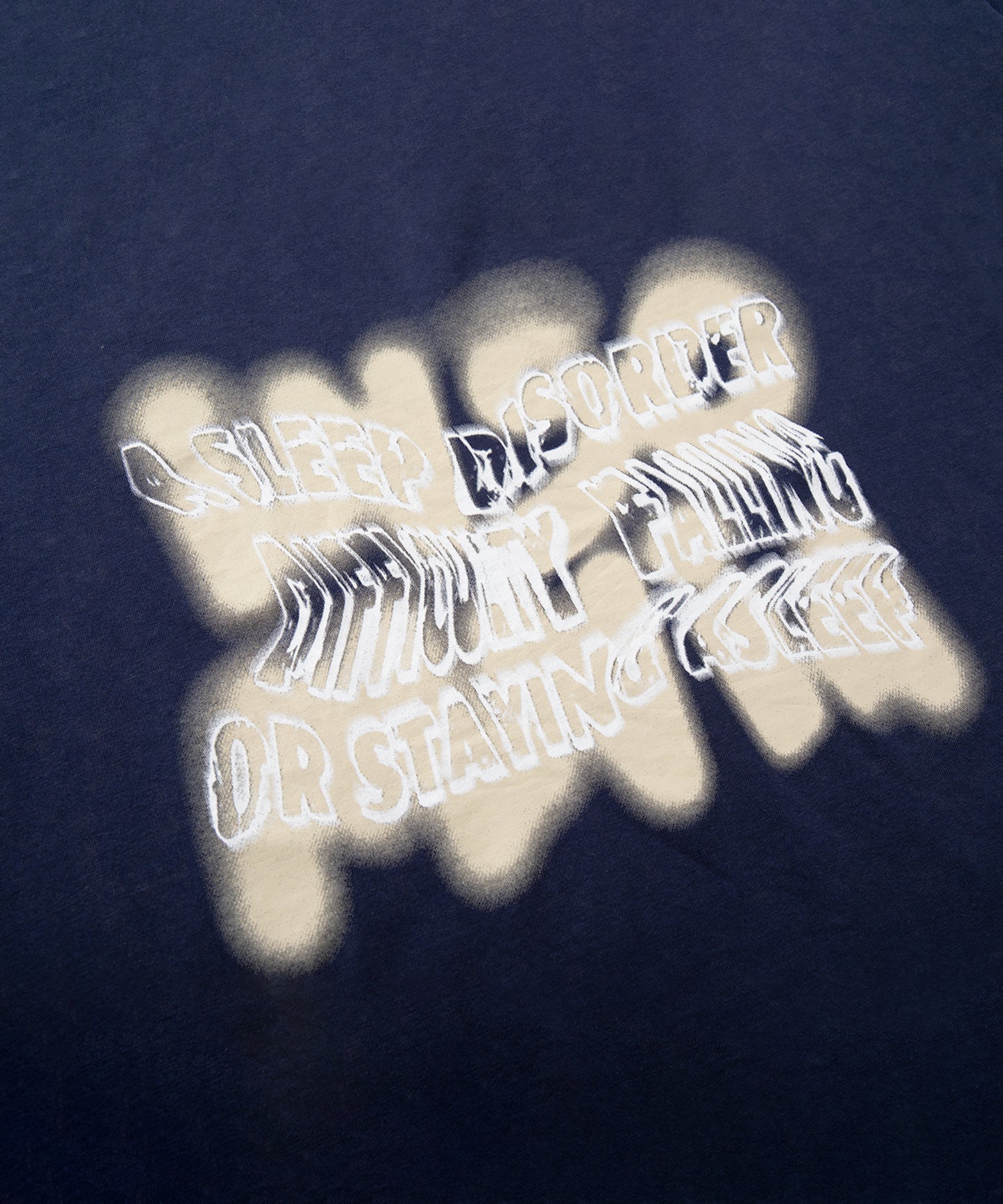 HOOK -original- ヴィンテージ風ウォッシュプリントビッグTEE
