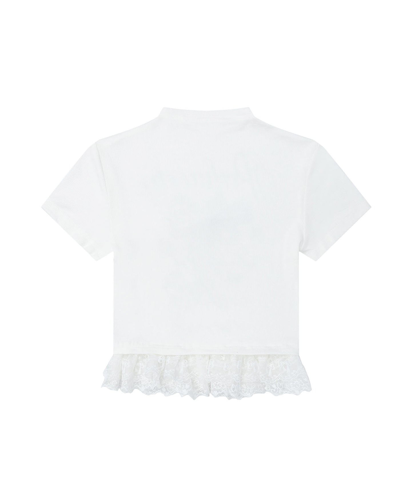 レースリボンショートTシャツ
