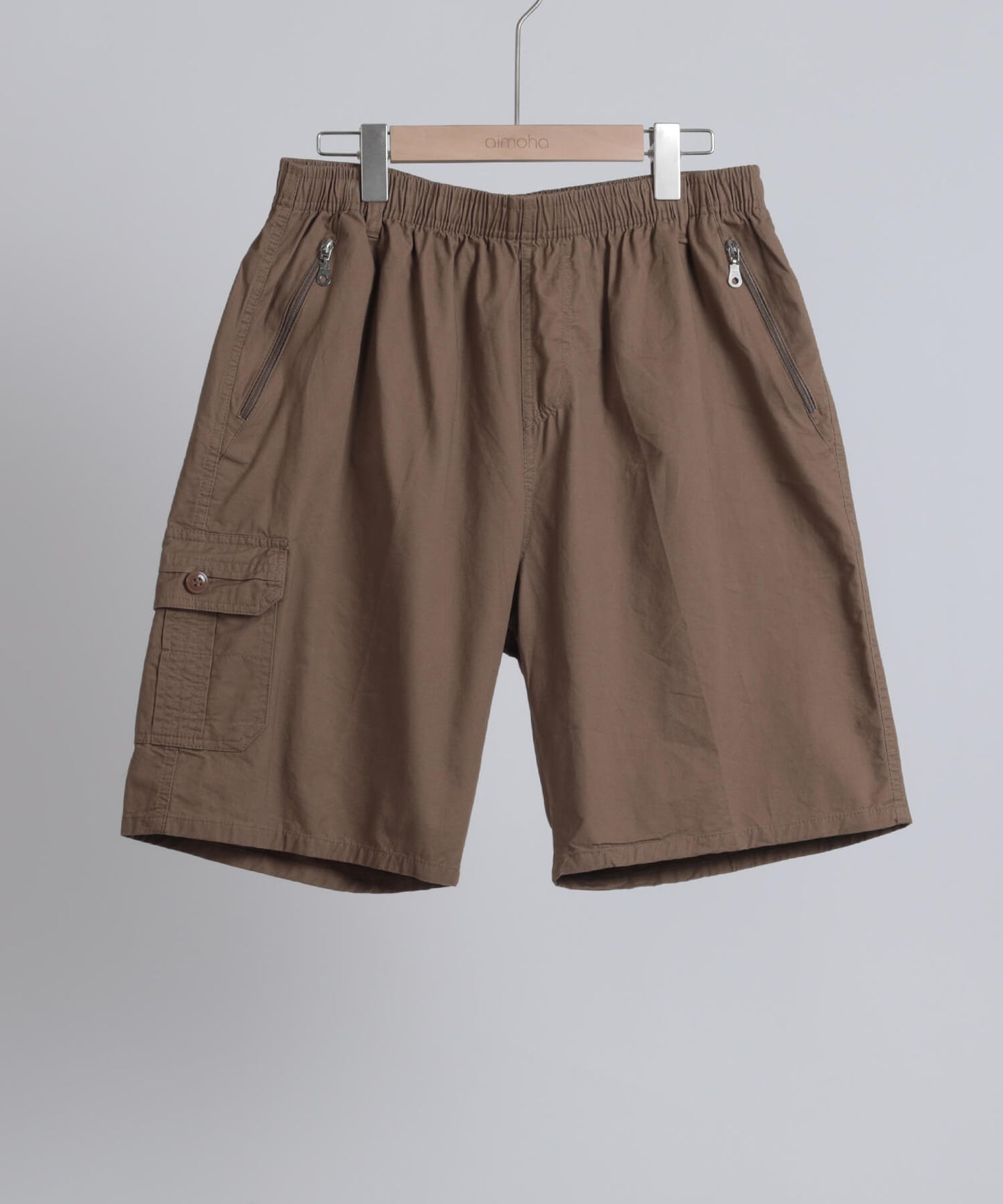 【aimoha MEN】BASIC CARGO SHORTS べシックカーゴショーツ