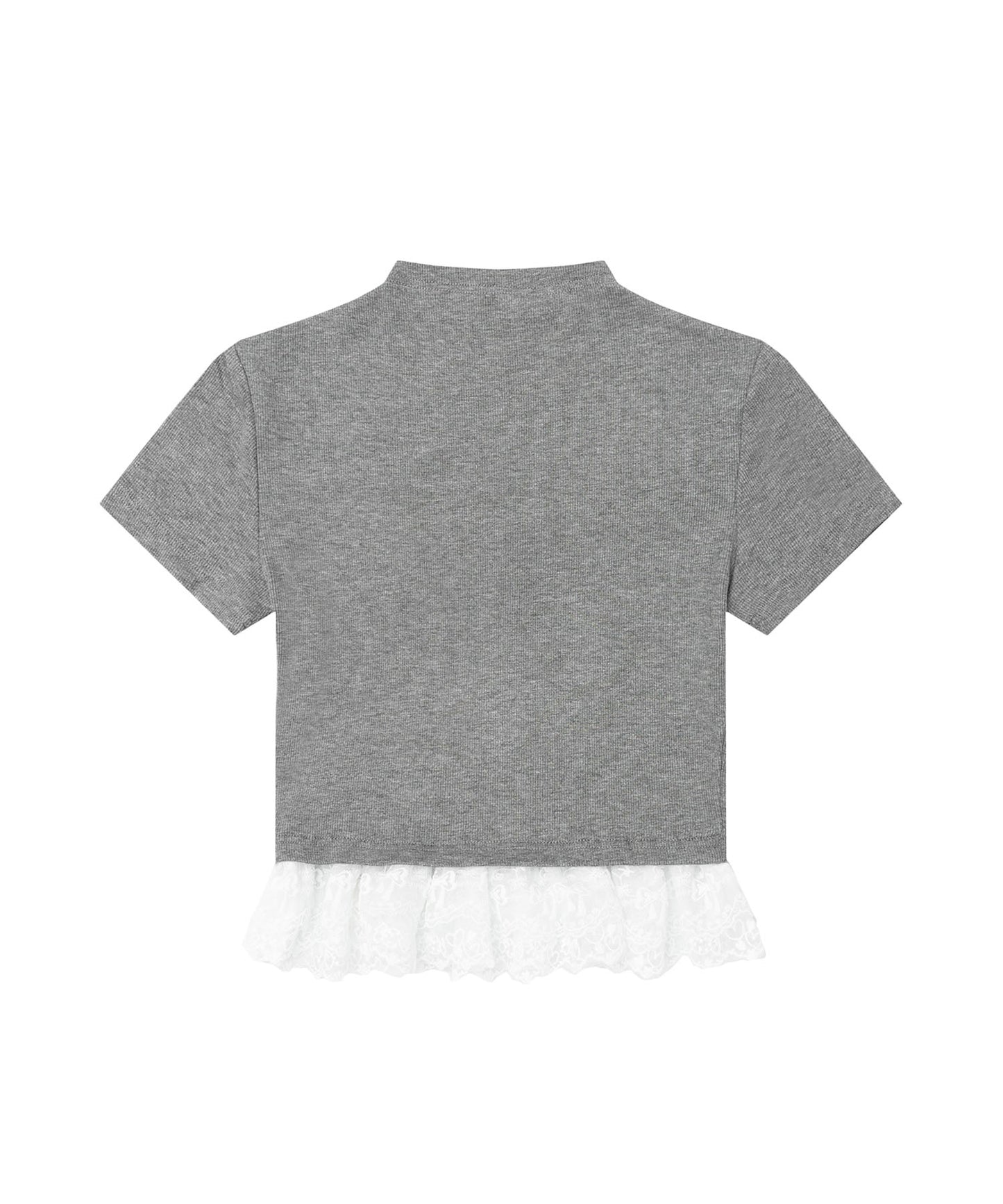 レースリボンショートTシャツ