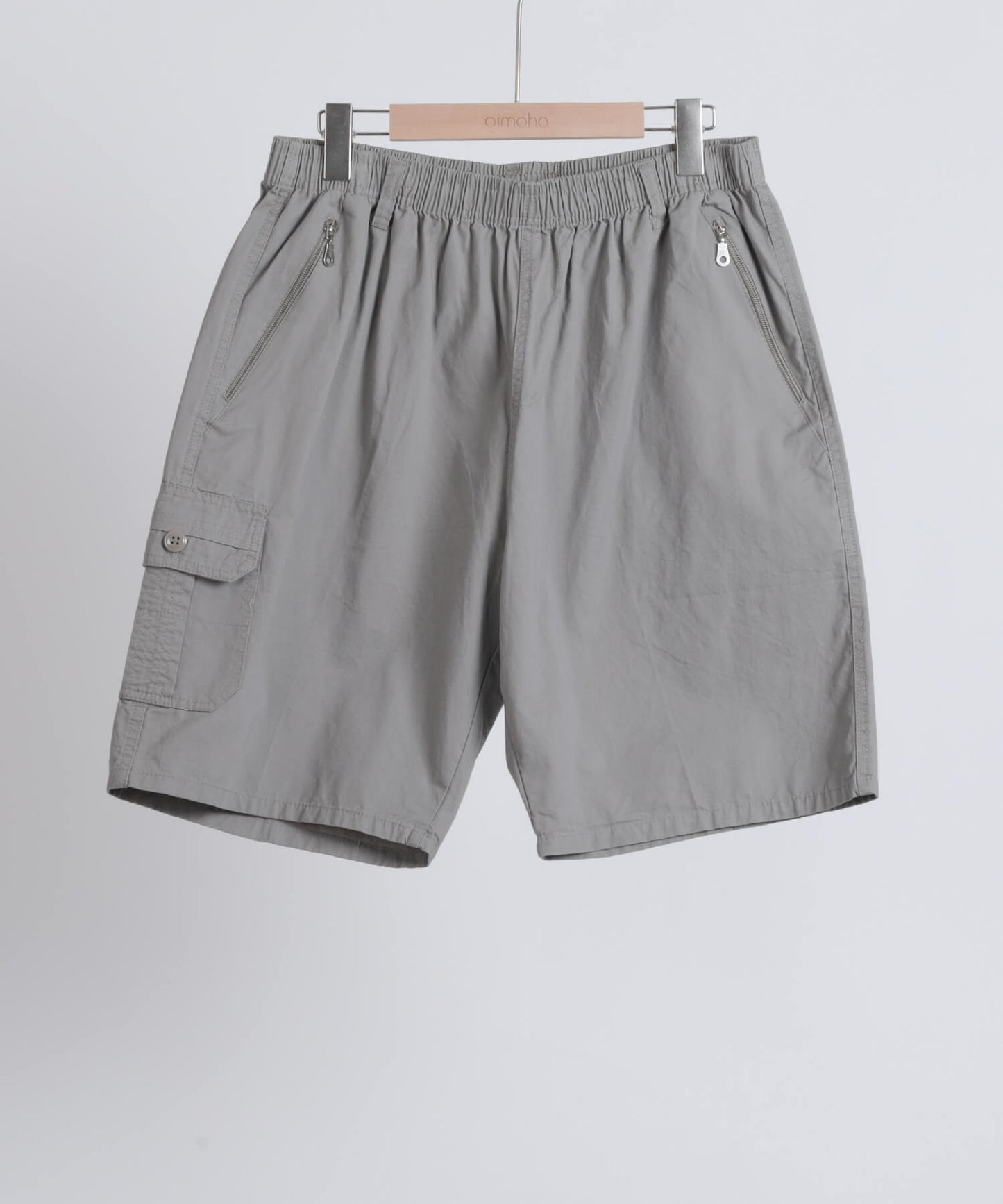 【aimoha MEN】BASIC CARGO SHORTS べシックカーゴショーツ