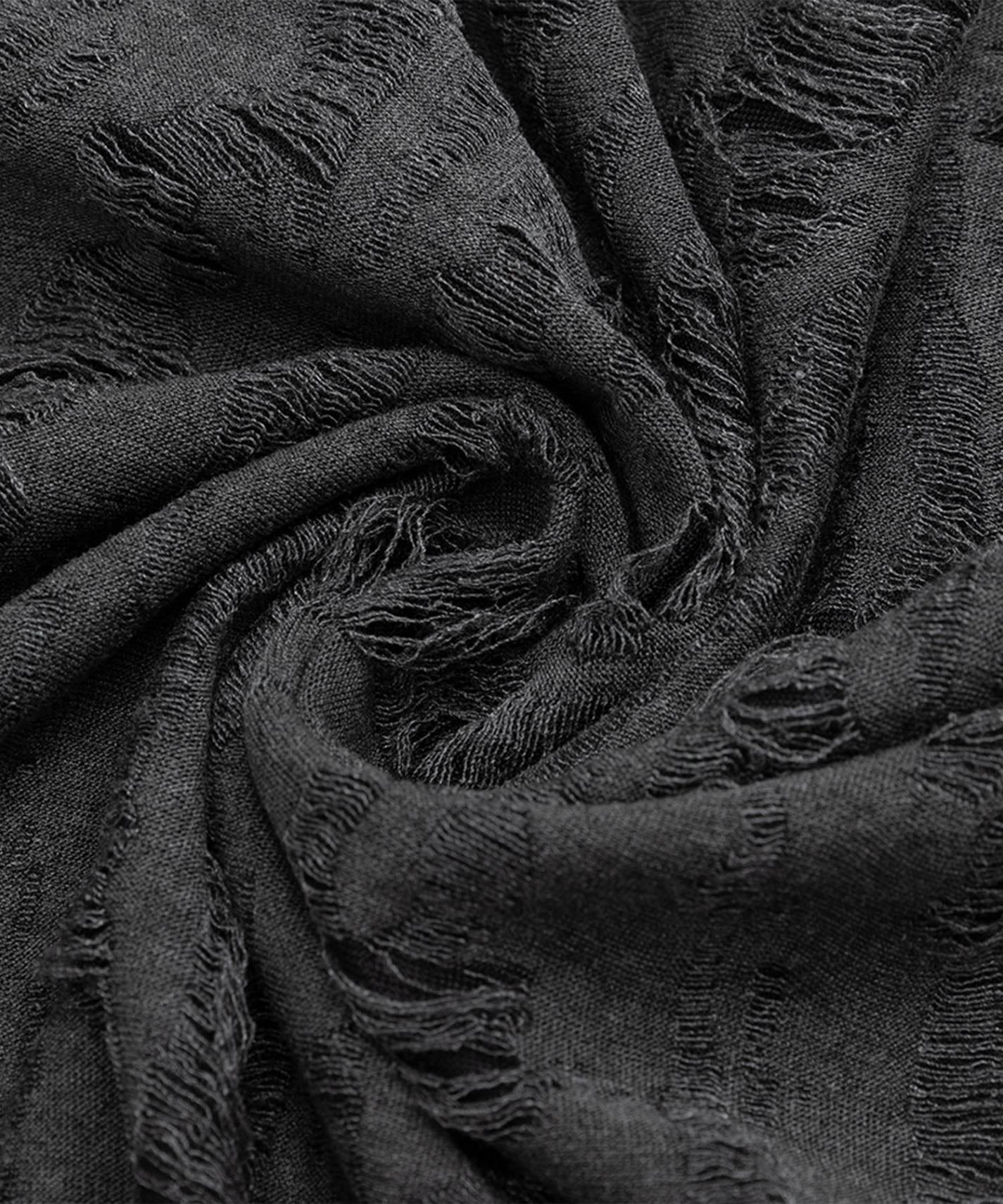 スカーフ付きチェーンプリントTシャツ