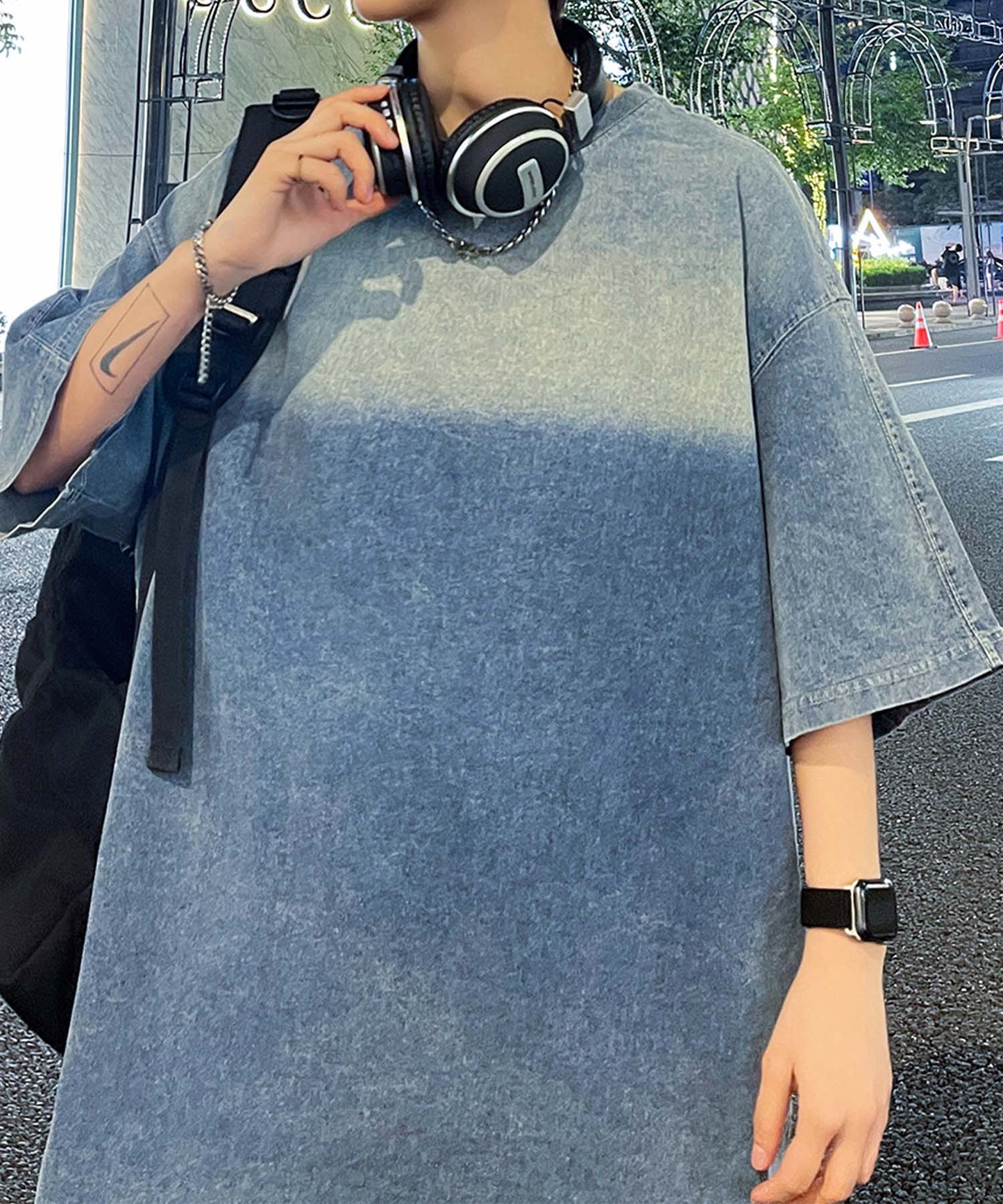 【aimoha neo】Denim Vibe Tee