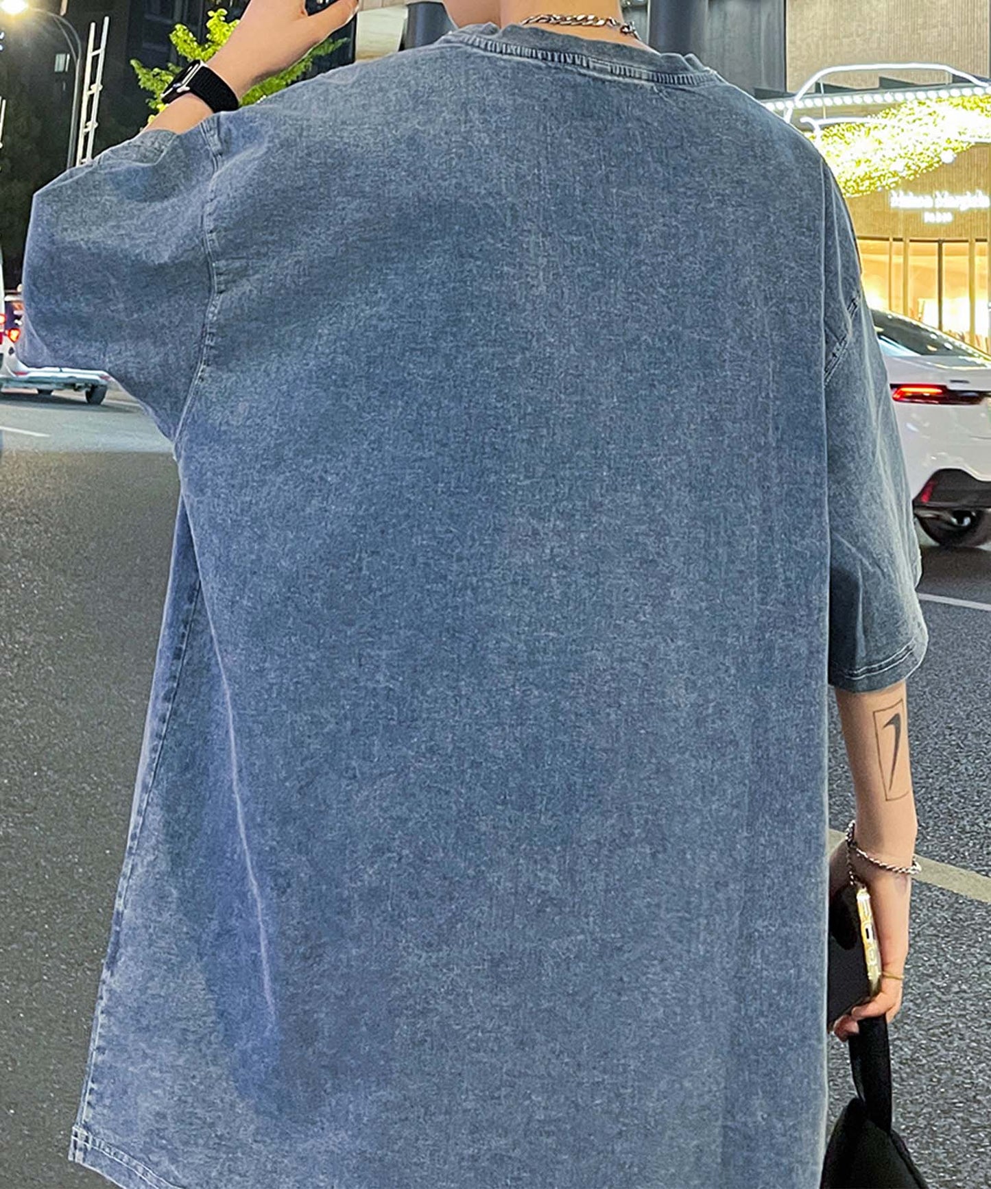【aimoha neo】Denim Vibe Tee