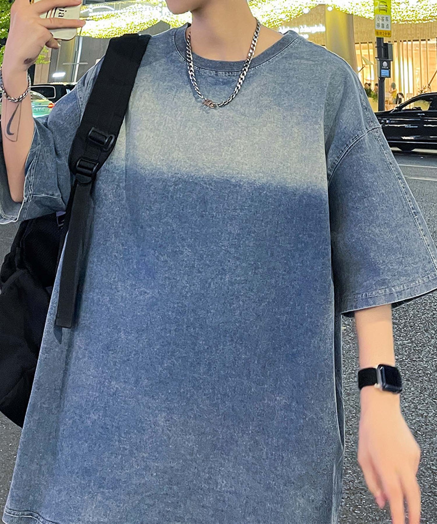 【aimoha neo】Denim Vibe Tee