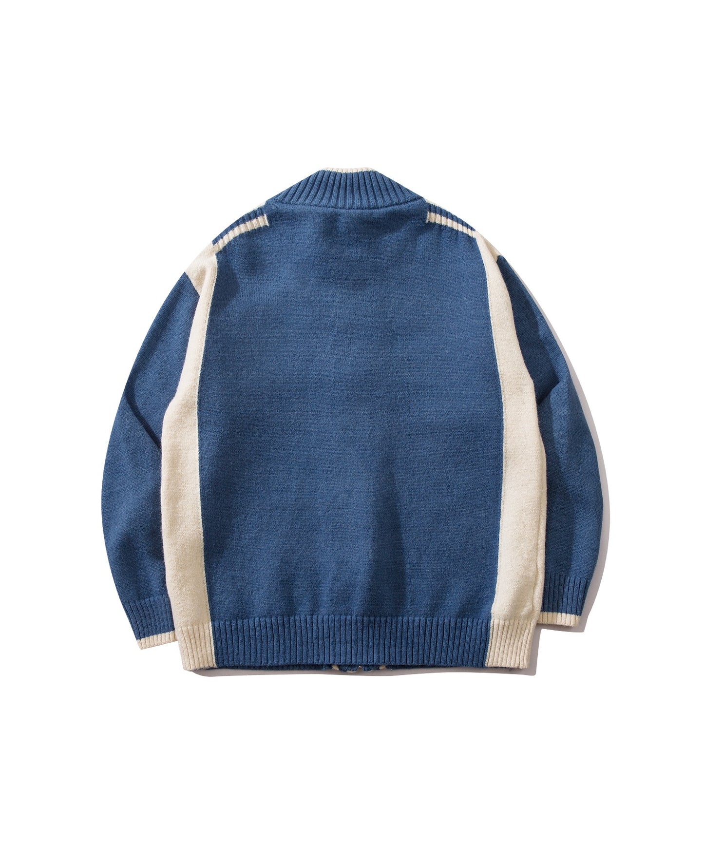 HOOK -original-/ワッペン刺繍レーシング風ダブルジップカーディガン