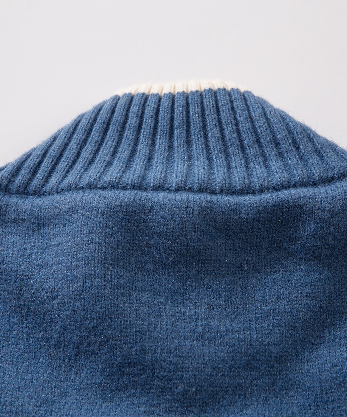 HOOK -original-/ワッペン刺繍レーシング風ダブルジップカーディガン