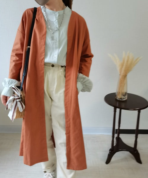 ロングカーディガン