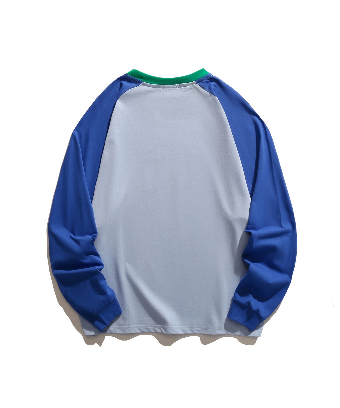 【HOOK -original- 】アメカジヴィンテージ風袖配色切り替えロゴプリントリンガーロングTEE