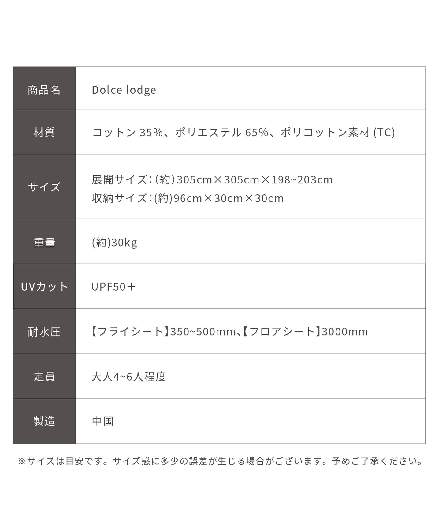Dolce lodge (ドルチェロッジ)