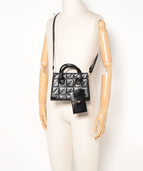 PUレザーミニショルダーバッグ