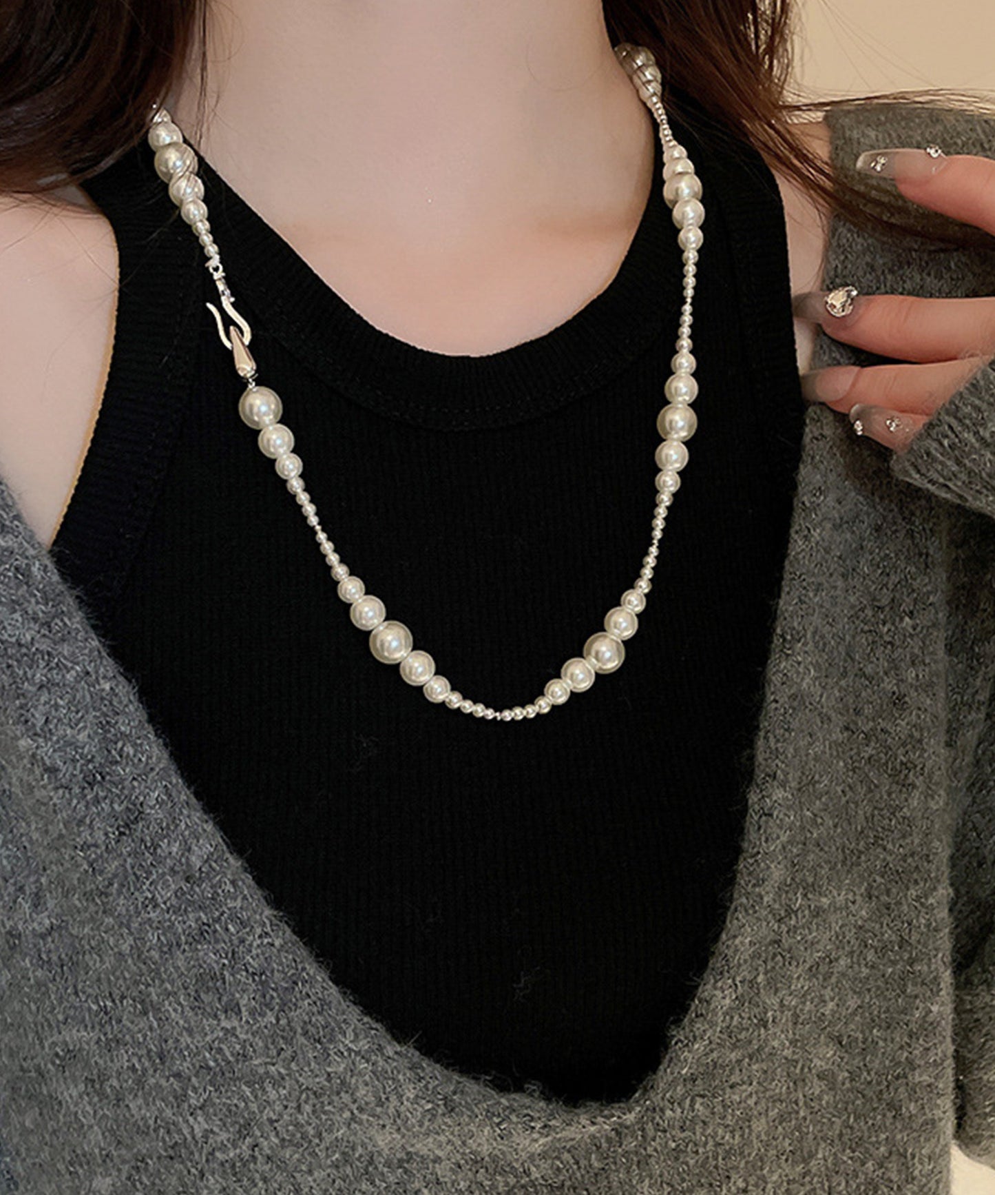 【Jasmine】パールネックレス
