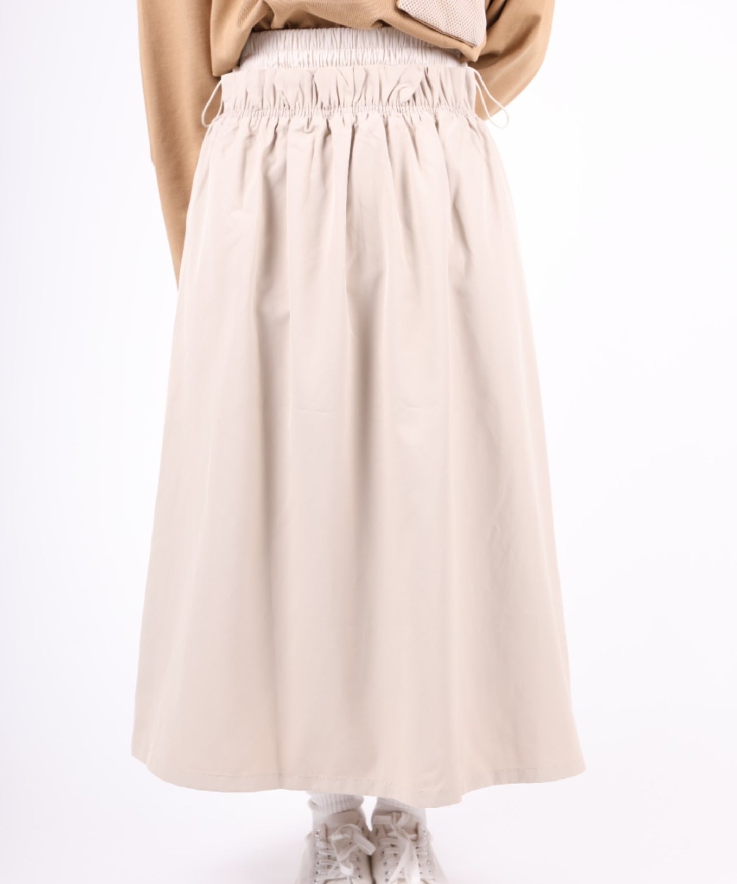 S'more/Water-repellent flare skirt