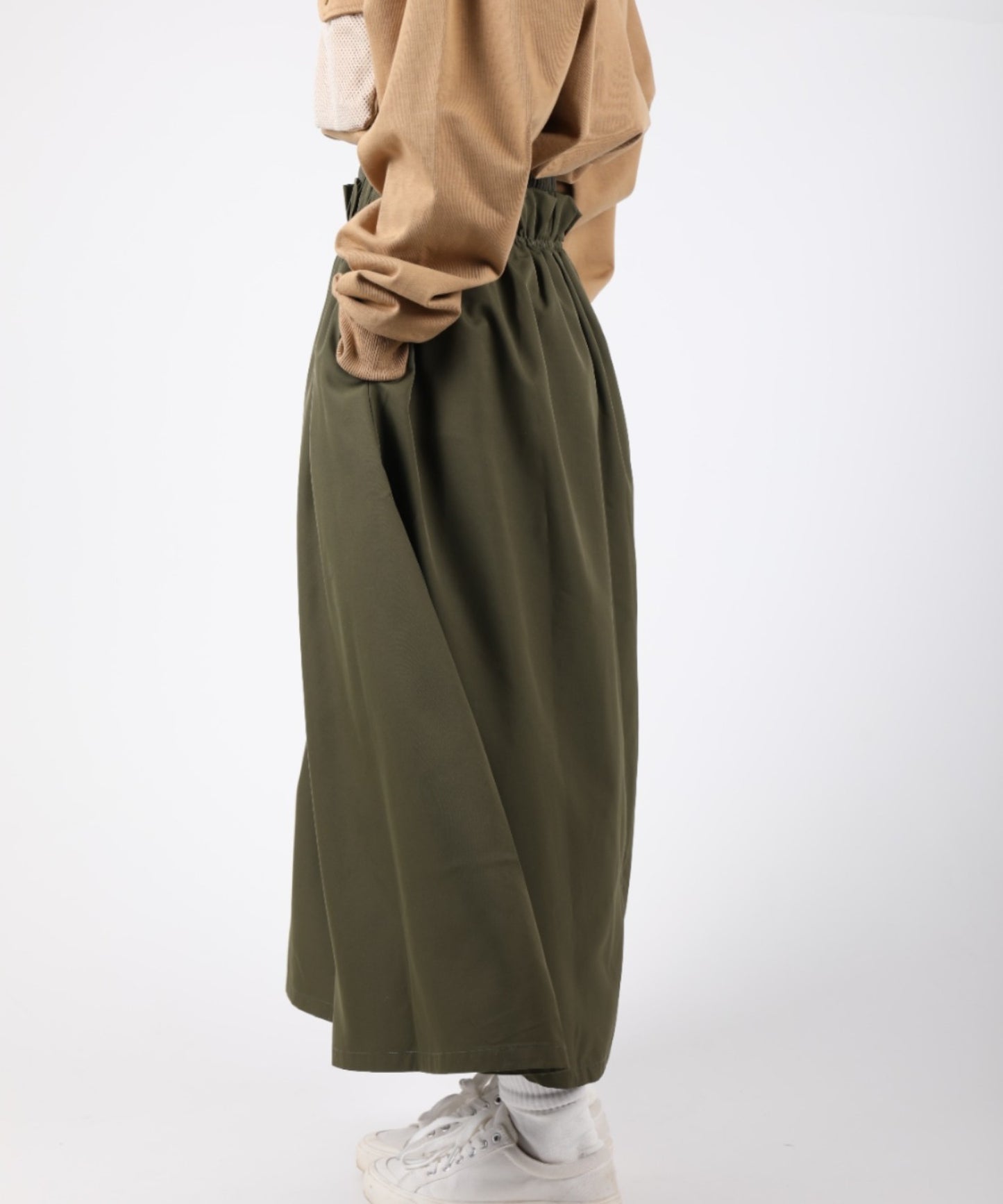 S'more/Water-repellent flare skirt
