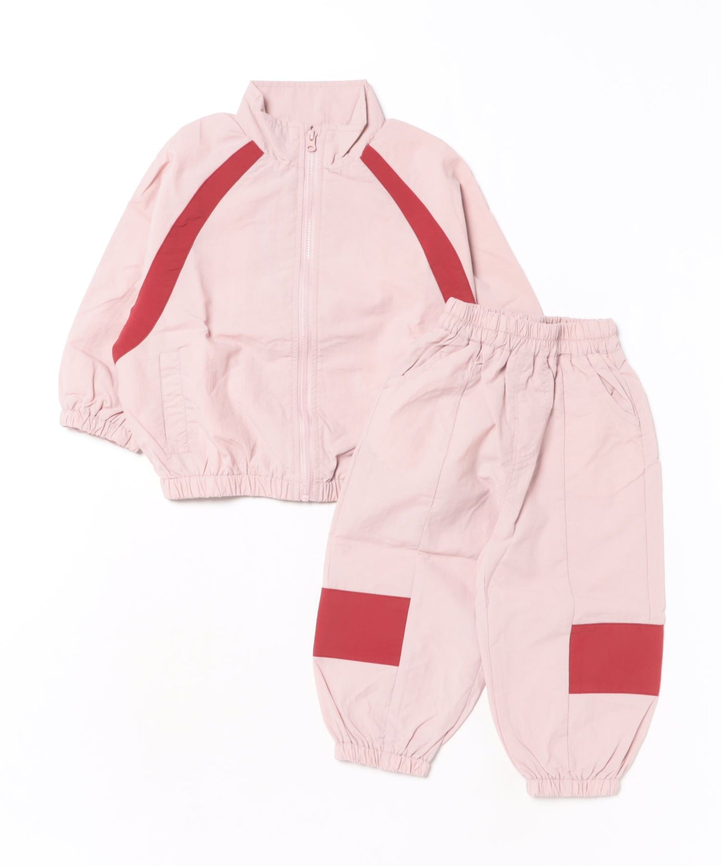 【aimoha-KIDS-】子供服 スポーツ風ジャケットセットアップ