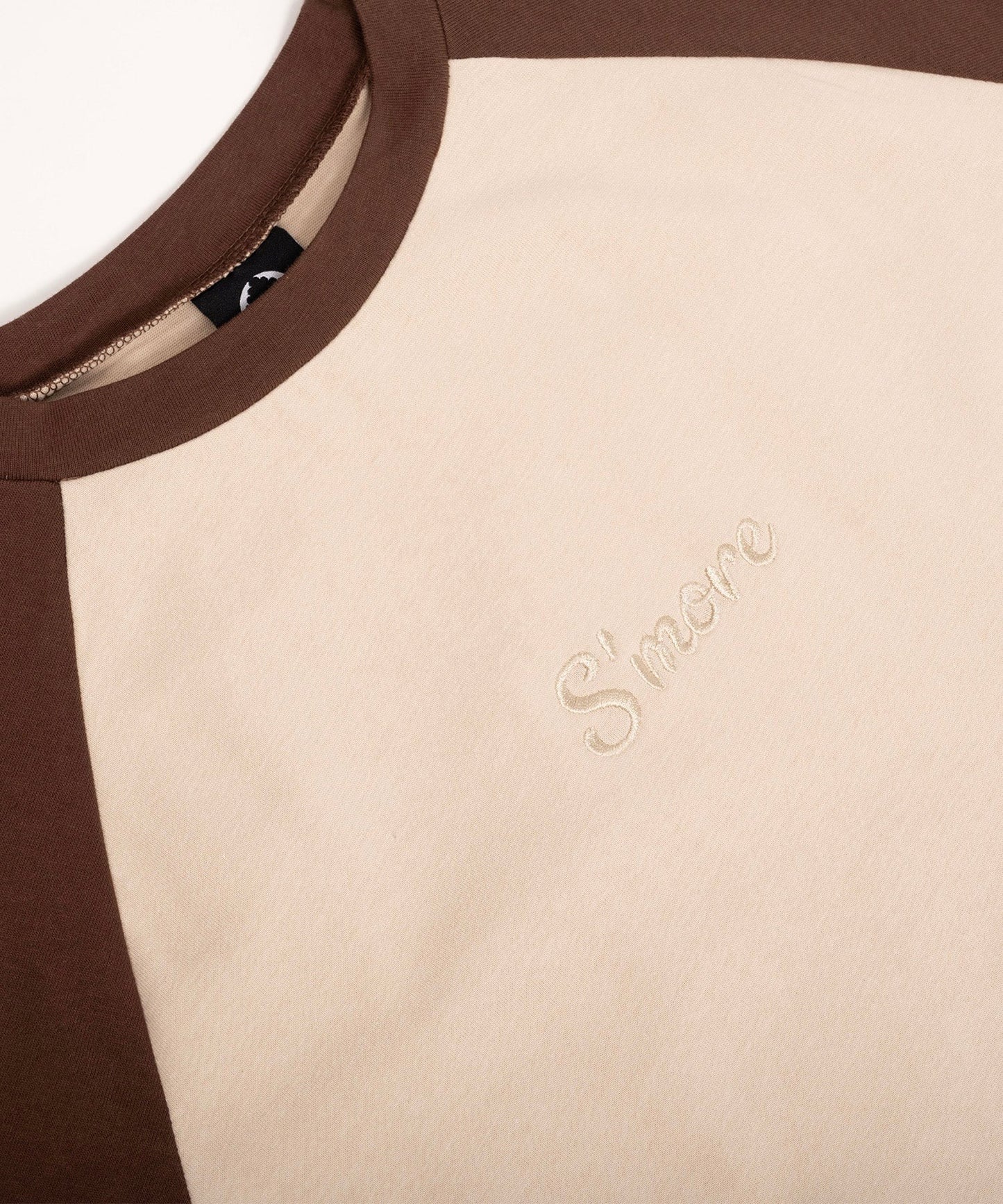 S'more/Bicolor T-shirt dress バイカラーワンピース