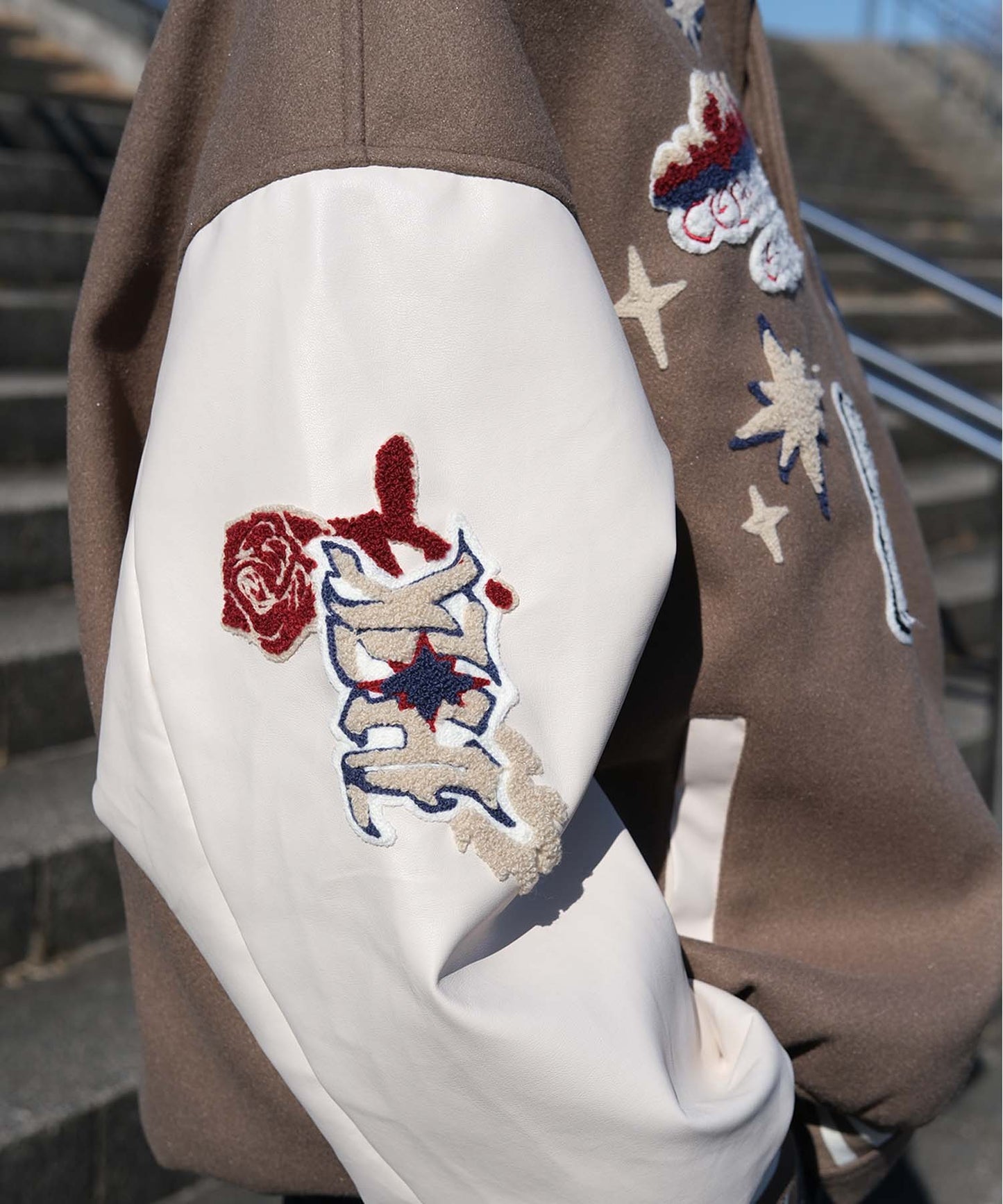 HOOK -original- サガラ刺繍ワッペンスタジャン