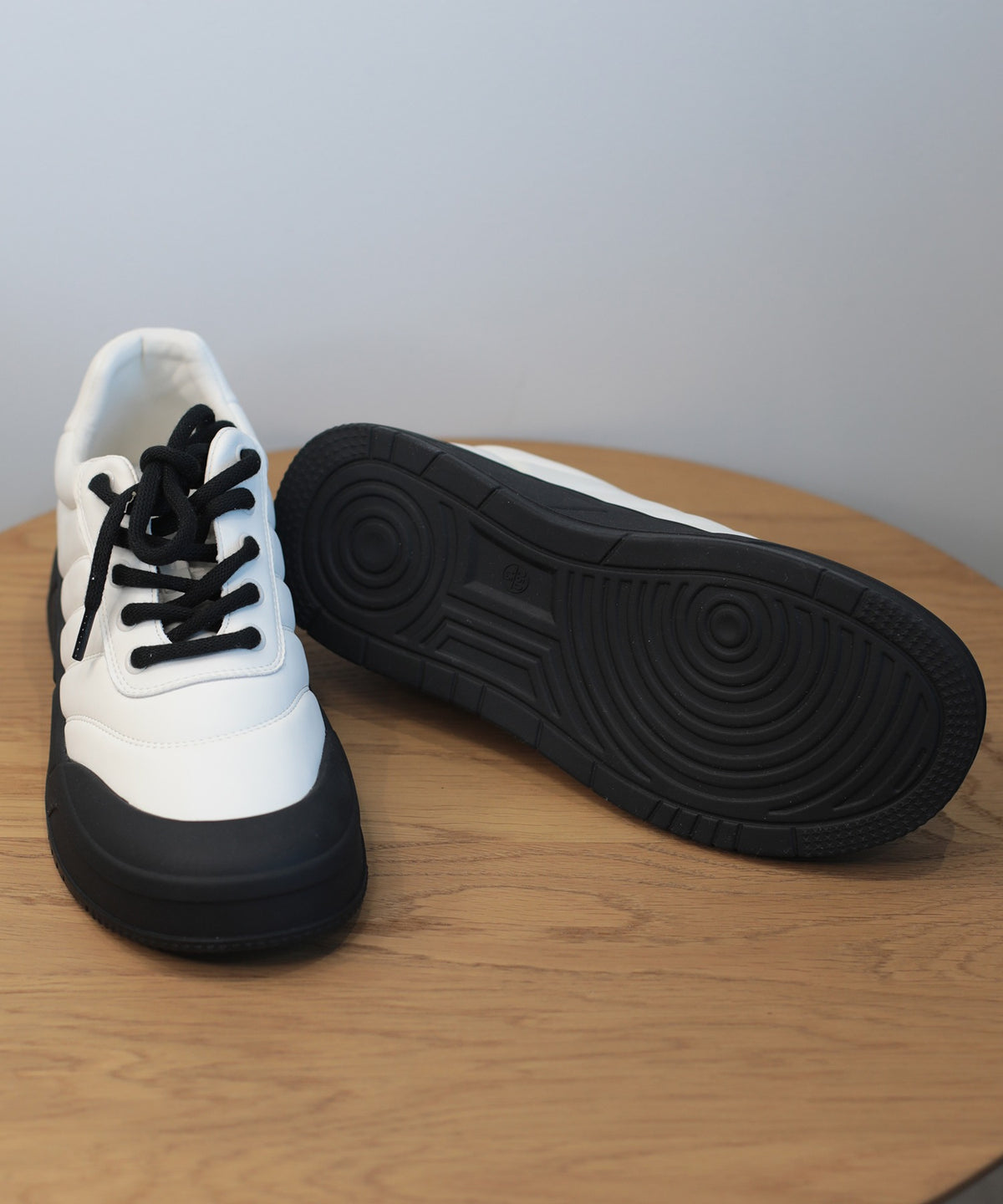 【shoes365】ステッチ飾り 厚底スニーカー