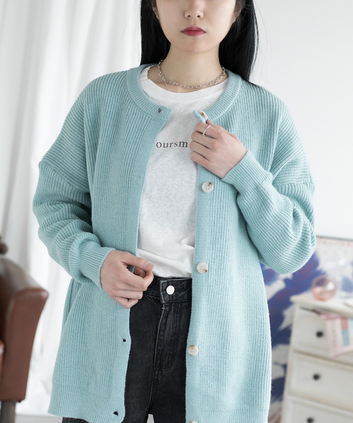 ゆっとりシルエットカーディガン