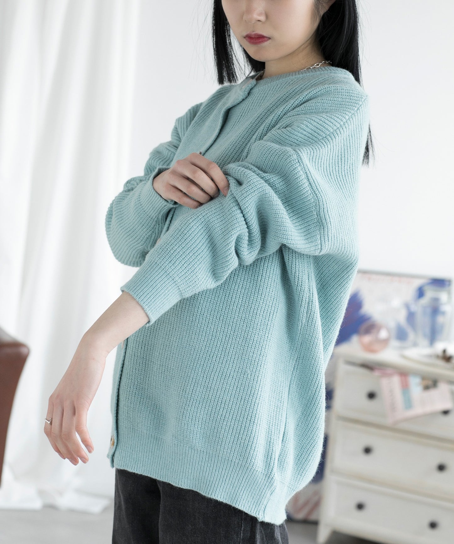 ゆっとりシルエットカーディガン