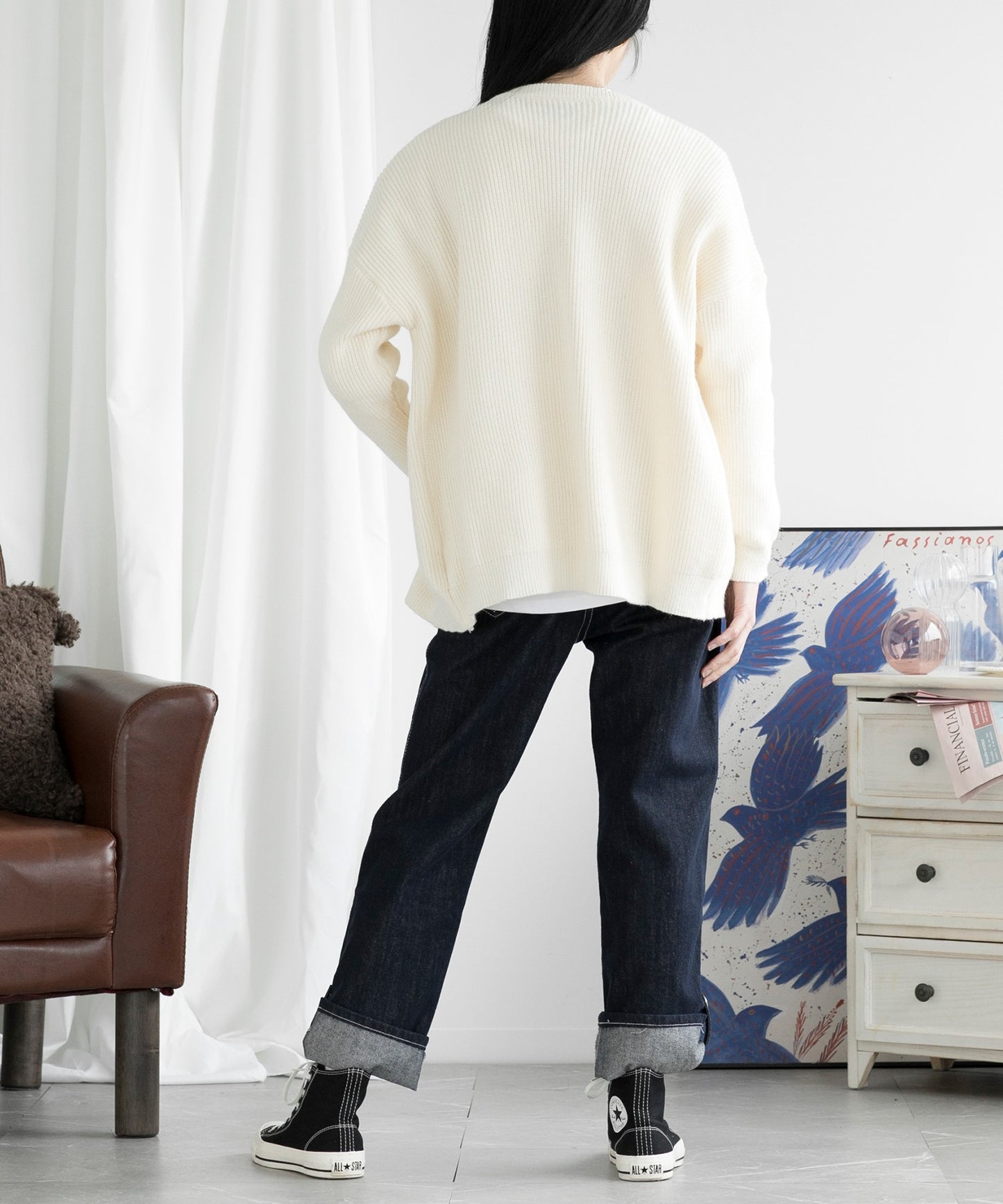 ゆっとりシルエットカーディガン