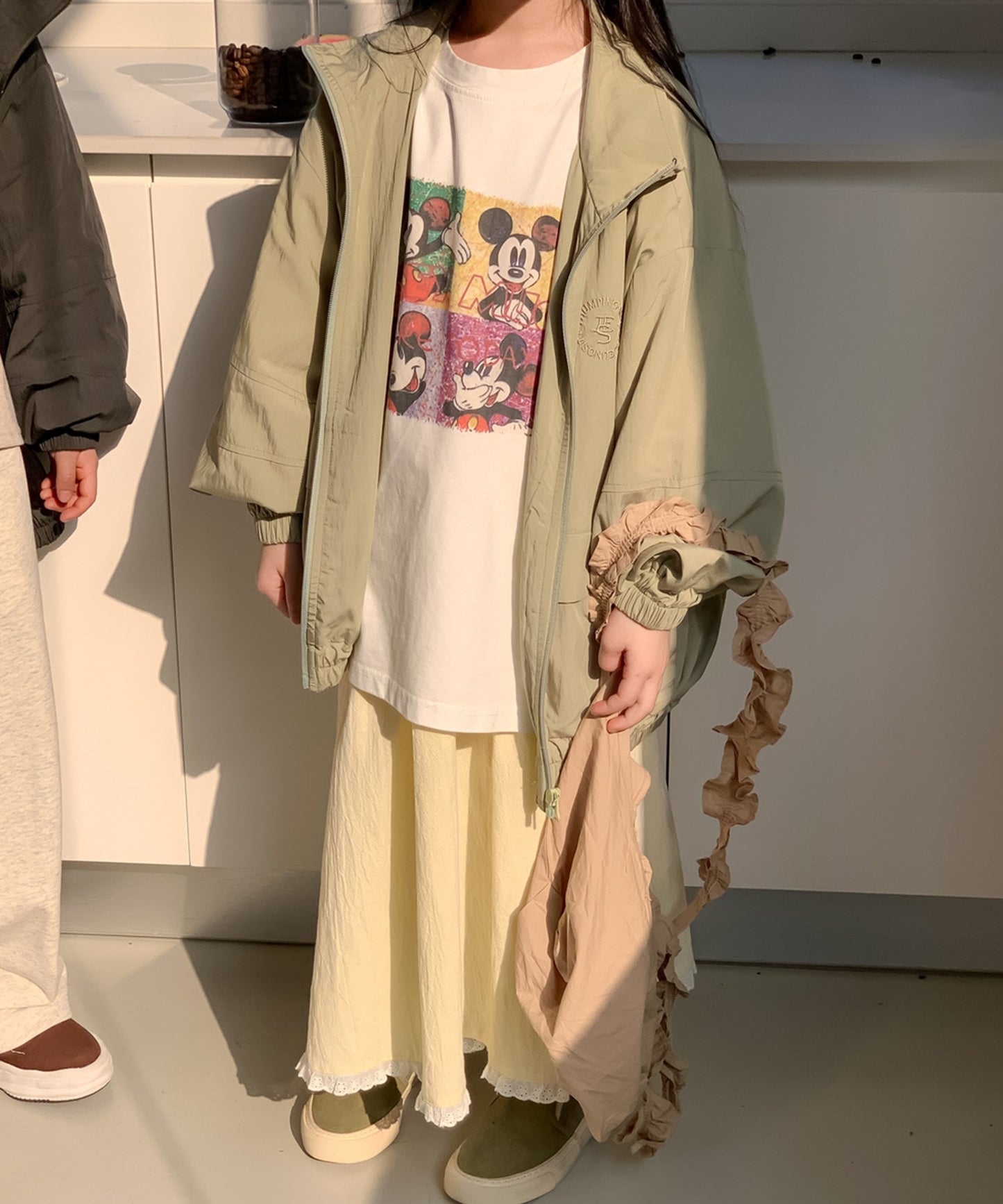 【aimoha-KIDS-】ナイロン ジャケット