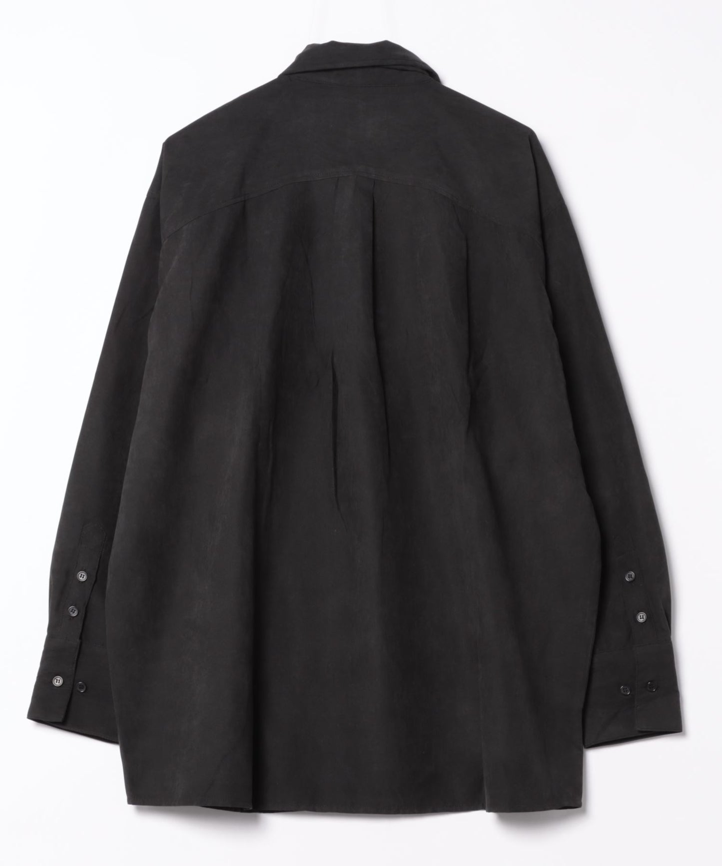 aimoha MEN/FAKE SUEDE BELT SHIRT