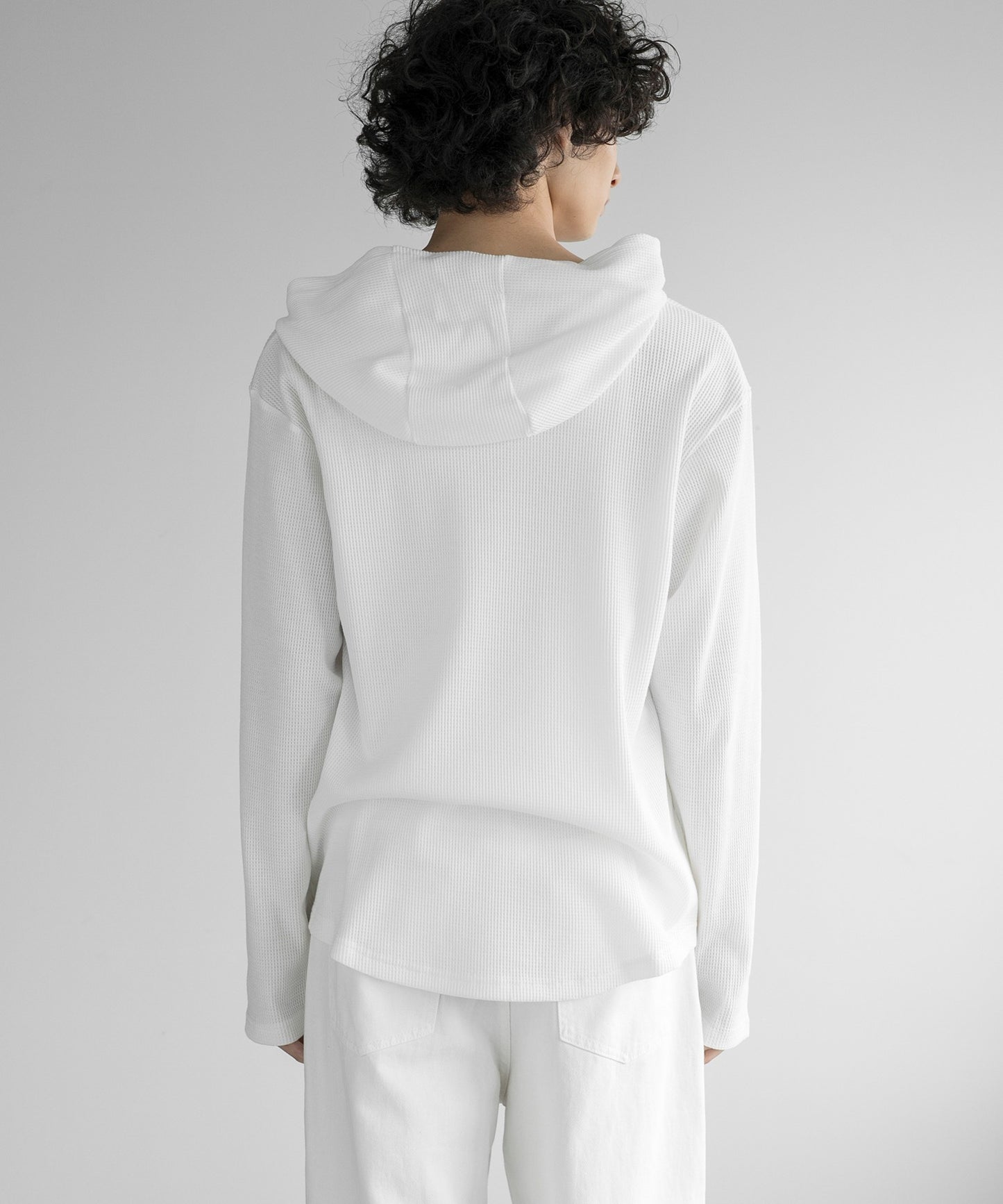 aimoha MEN/ HEAVY COTTON KNIT HOODIE