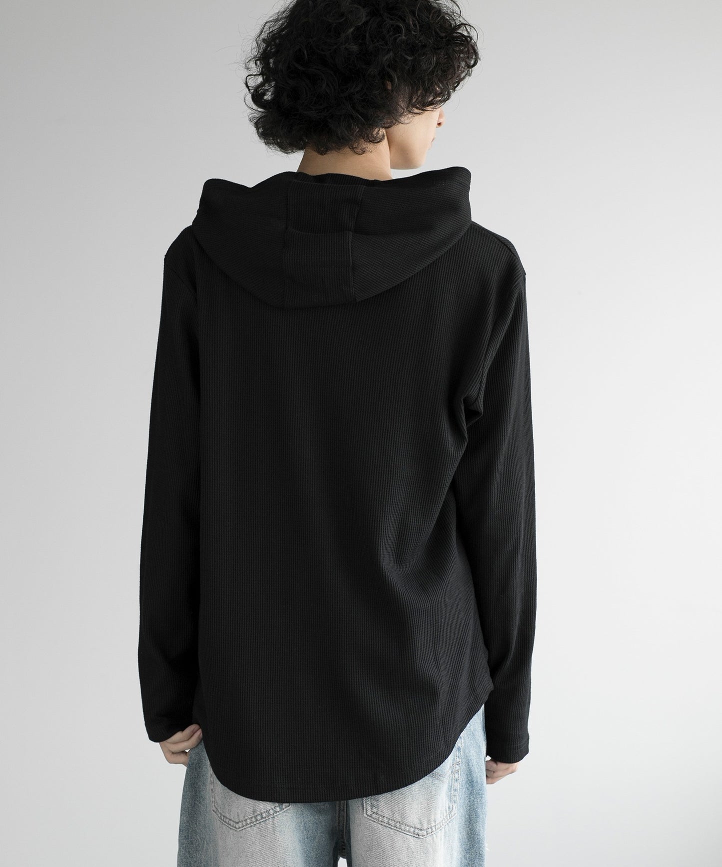 aimoha MEN/ HEAVY COTTON KNIT HOODIE