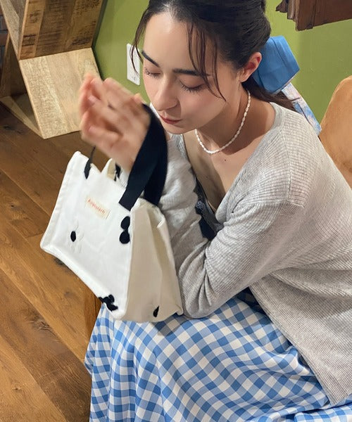 布地ミニハンドバッグ