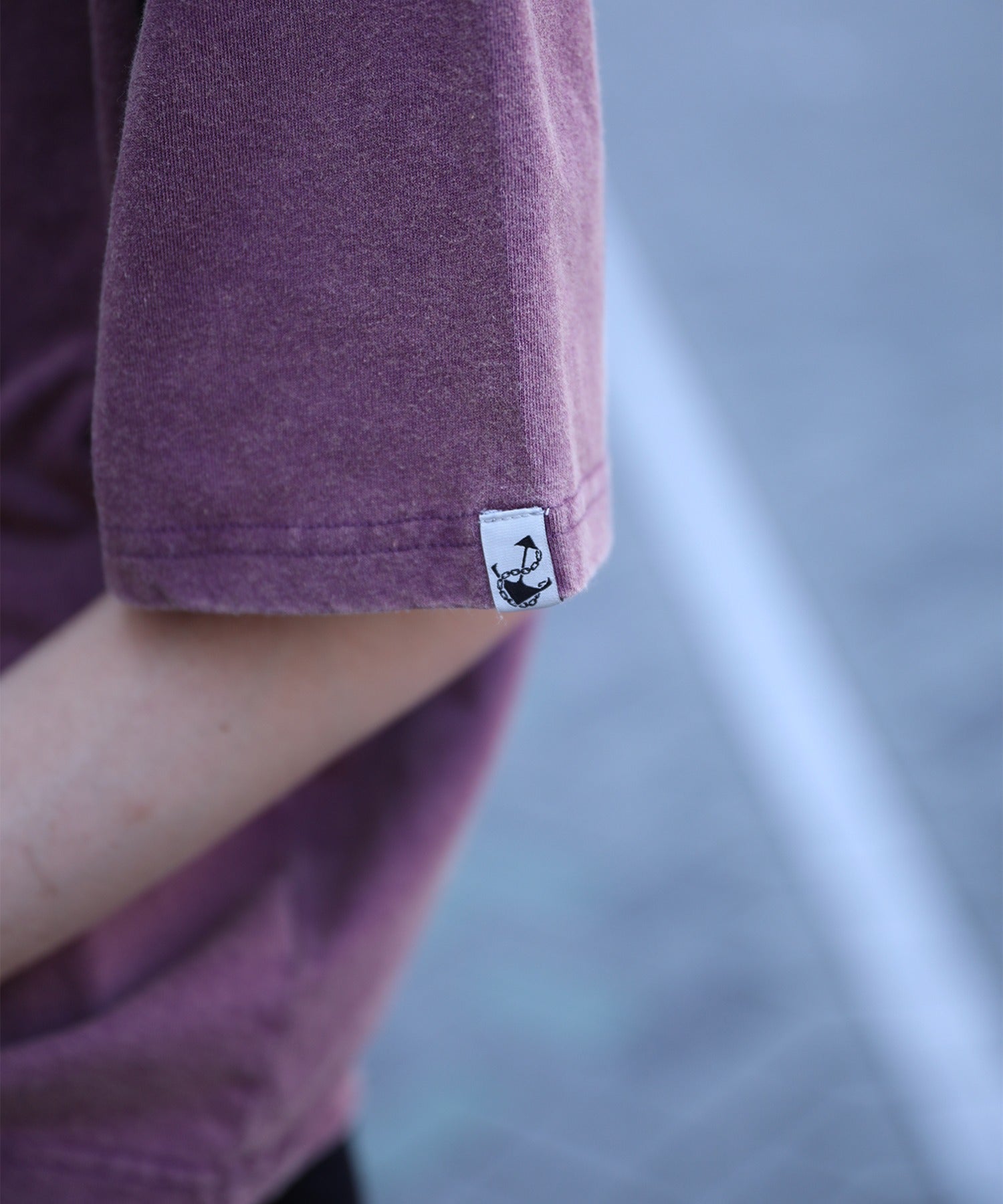 【HOOK -original- 】恐竜刺繍ウォッシュ半袖TEE