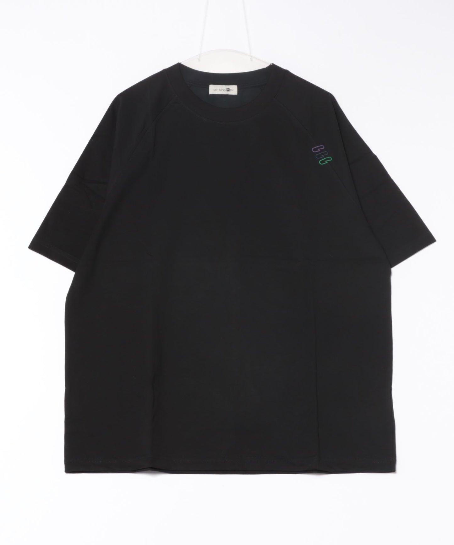 【aimoha MEN】LONG-STAPLE COTTON PAPERCLIP TEE