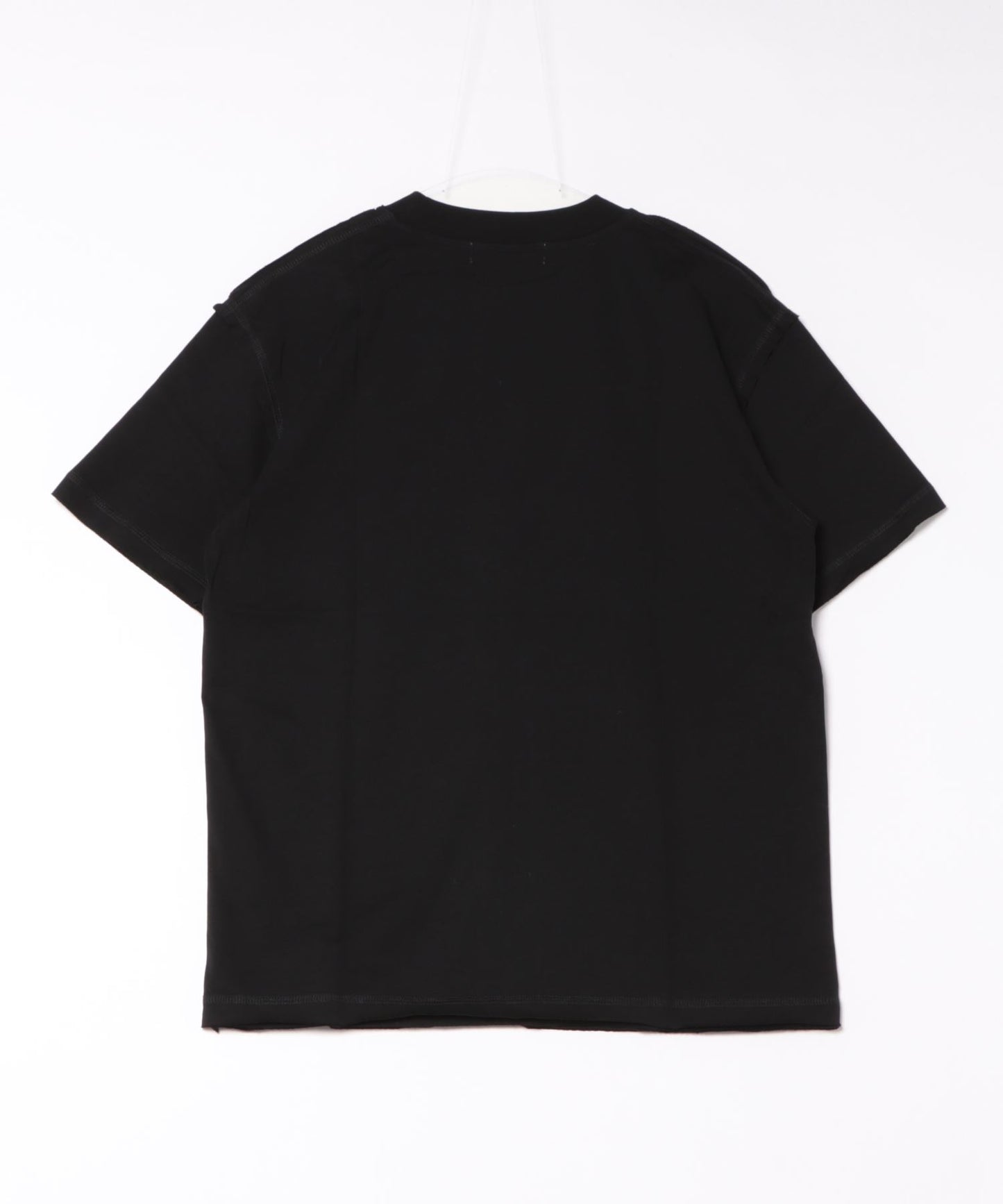 【aimoha neo】QUALITY COTTON FRAYED EDGE LOOSE FIT TEE