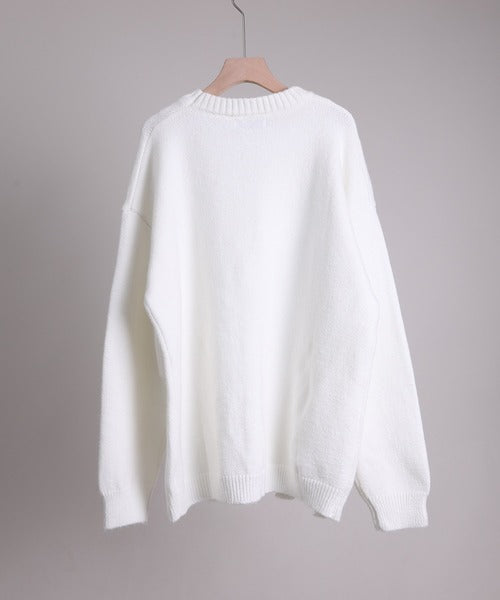 aimoha men Edgy Distressed Hem Sweater