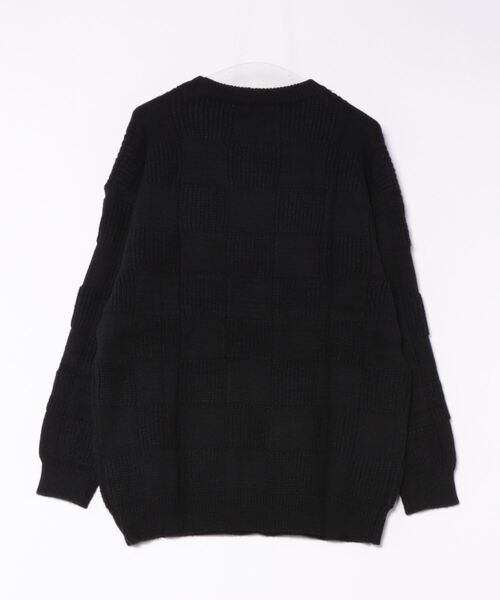 aimoha men Cozy Checkered Knit Sweater